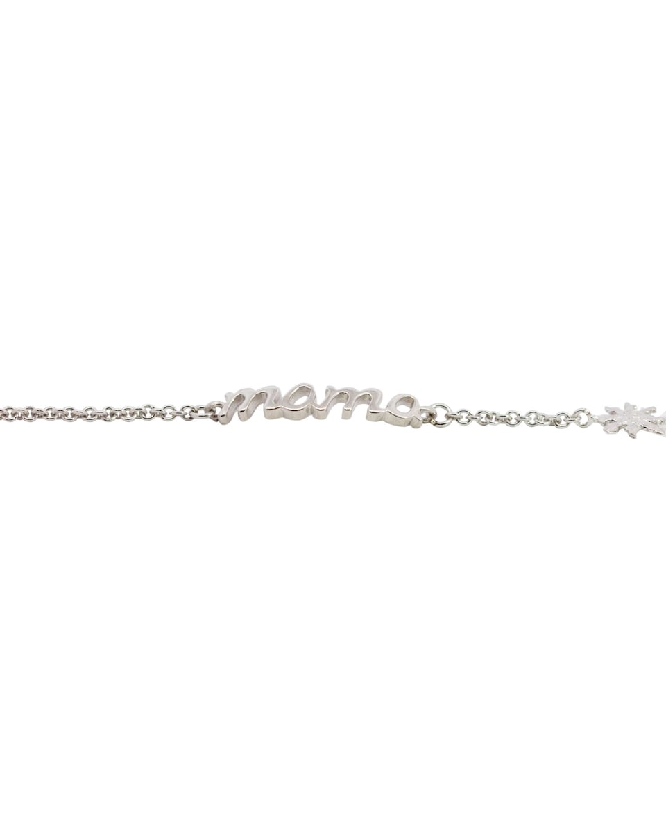 Pulsera Mamá de plata Plata-2