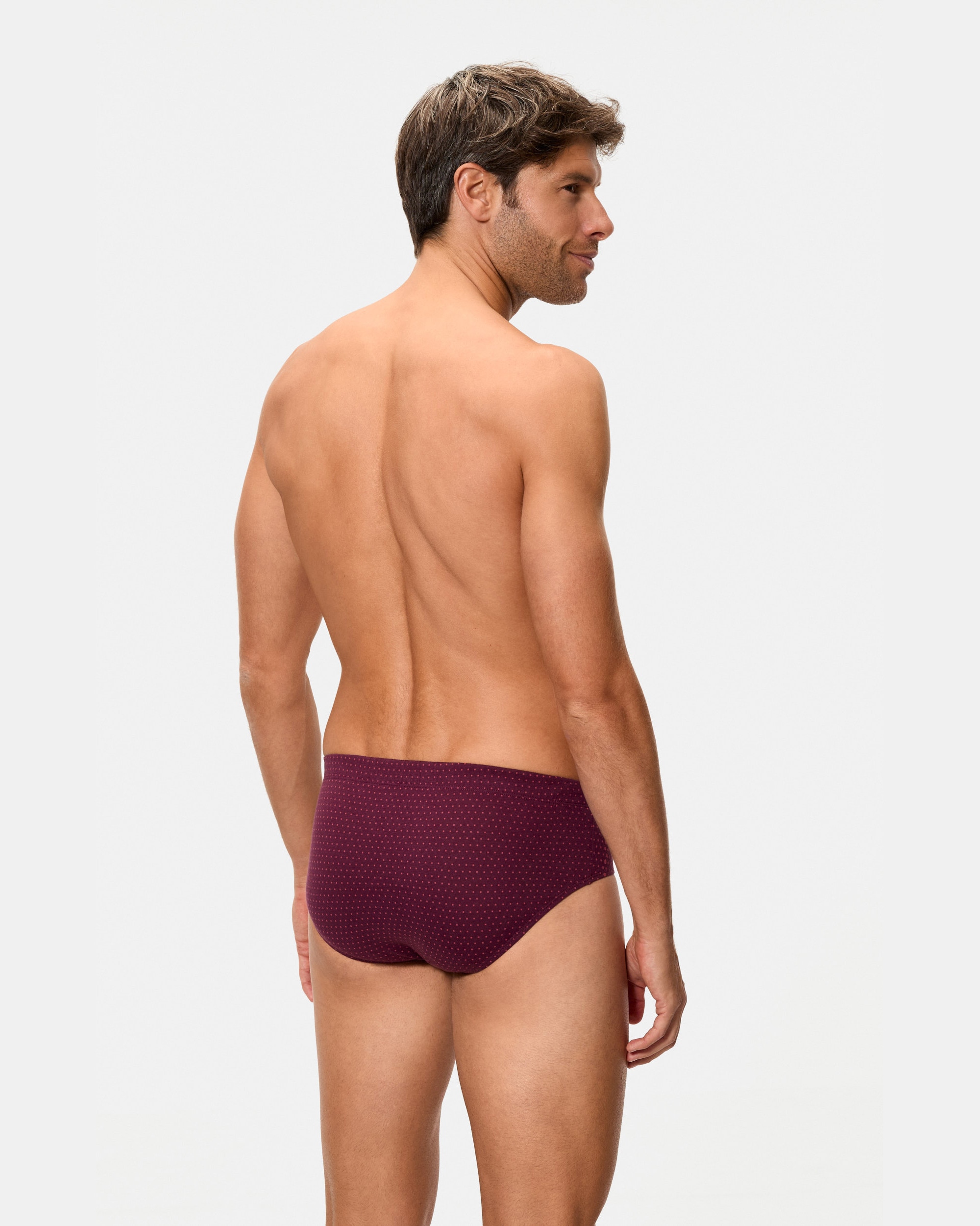 Pack de tres slips semicortos de hombre con estampados - Abanderado - Multicolor Multicolor-3