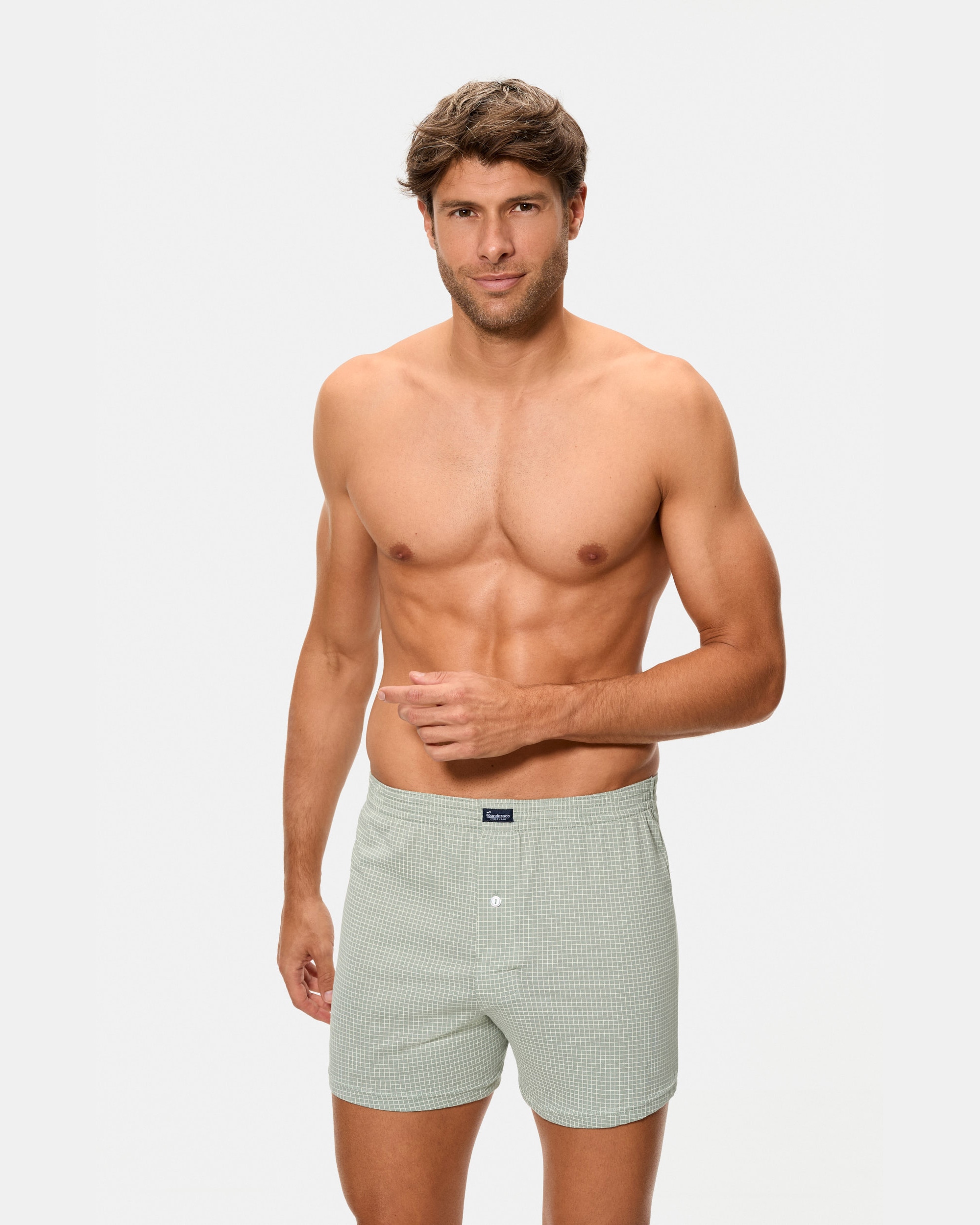 Pack de 2 boxers de punto de hombre algodón estampados - Abanderado - Multicolor Multicolor-2