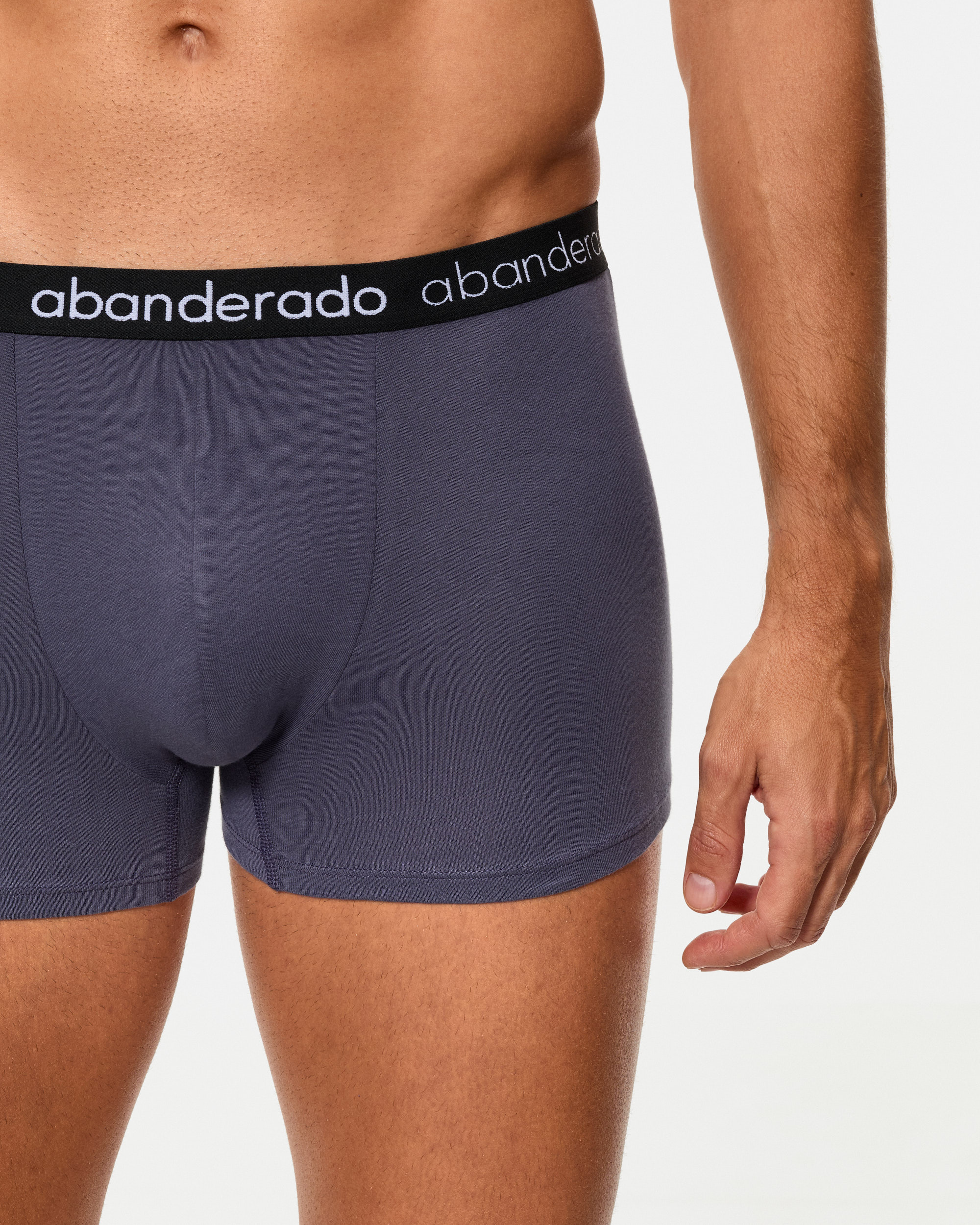 Boxers de tela de hombre de algodón elástico - Abanderado - Multicolor Multicolor-4