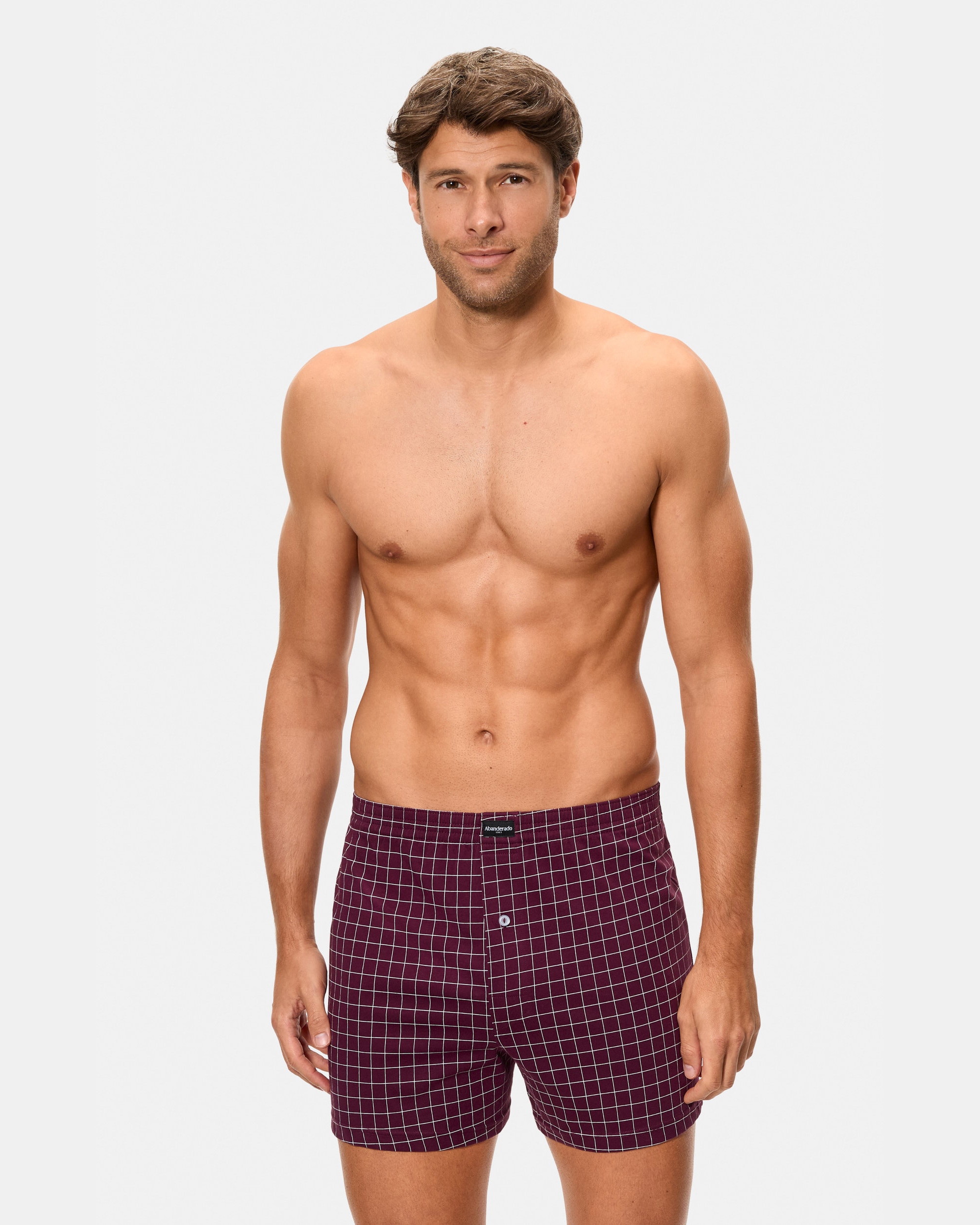 Pack de dos boxers de punto de hombre algodón estampados - Abanderado - Multicolor Multicolor-1