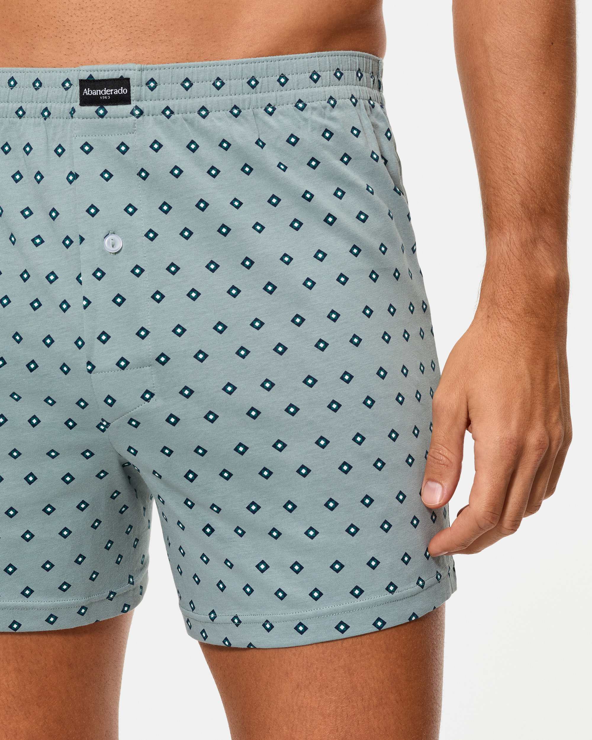 Pack de dos boxers de punto de hombre algodón estampados - Abanderado - Multicolor Multicolor-3