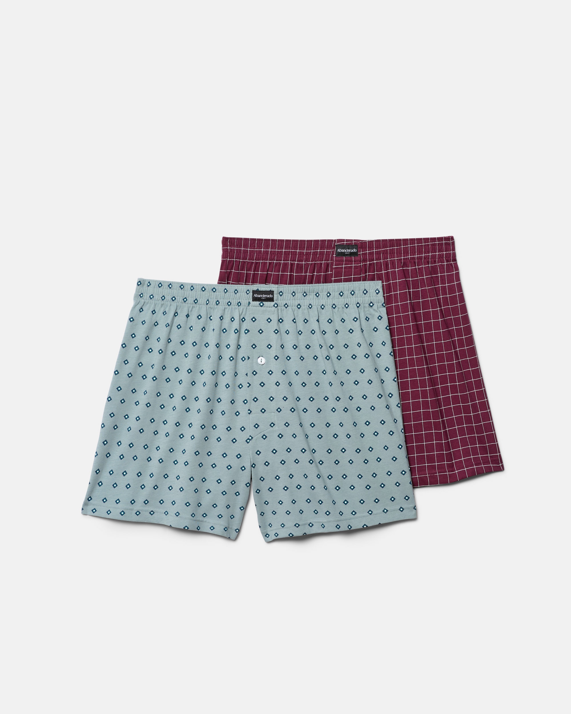 Pack de dos boxers de punto de hombre algodón estampados - Abanderado - Multicolor Multicolor-4