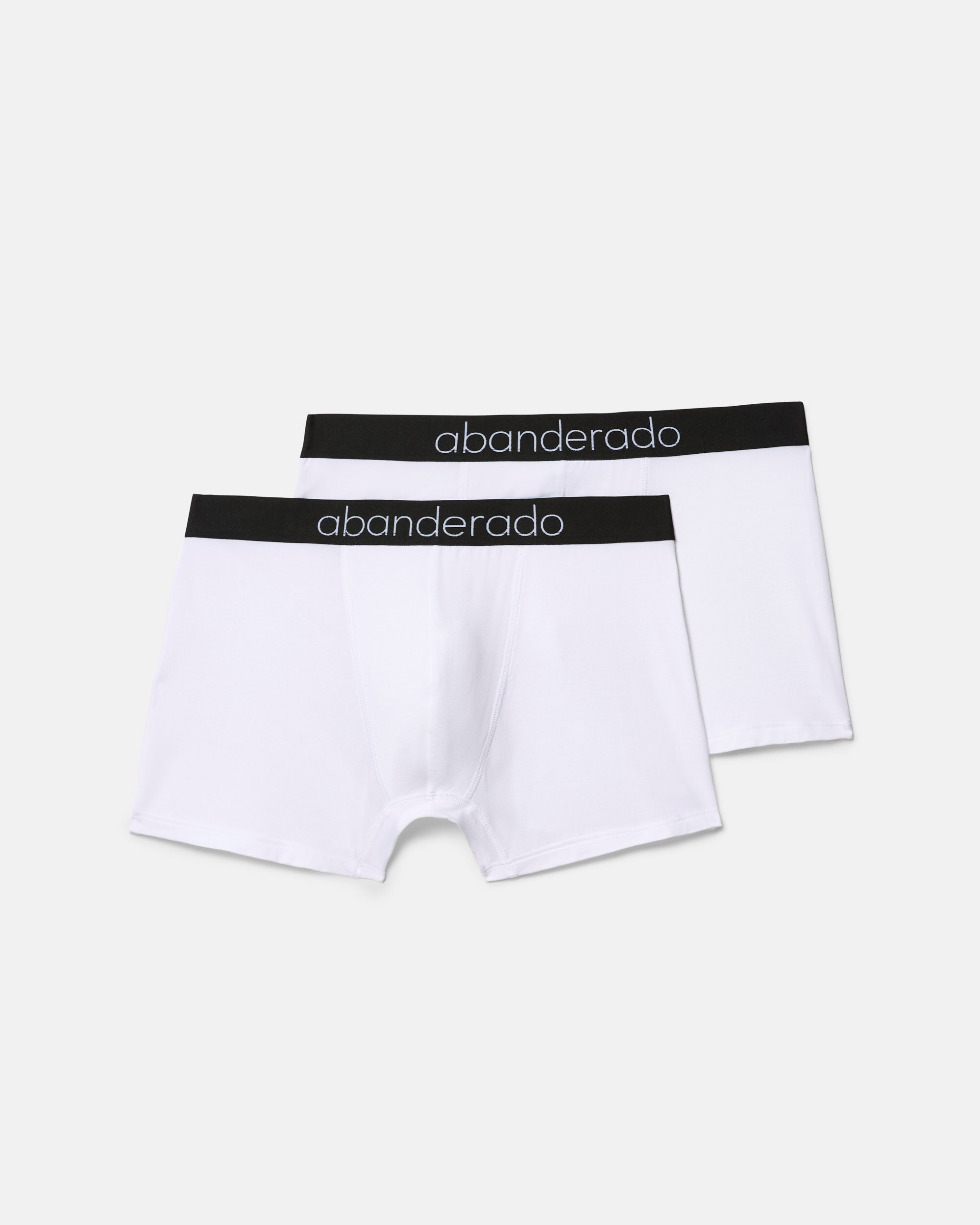Pack 2 boxers fibra de bambú natural comfort - Abanderado - Blanco Blanco-3