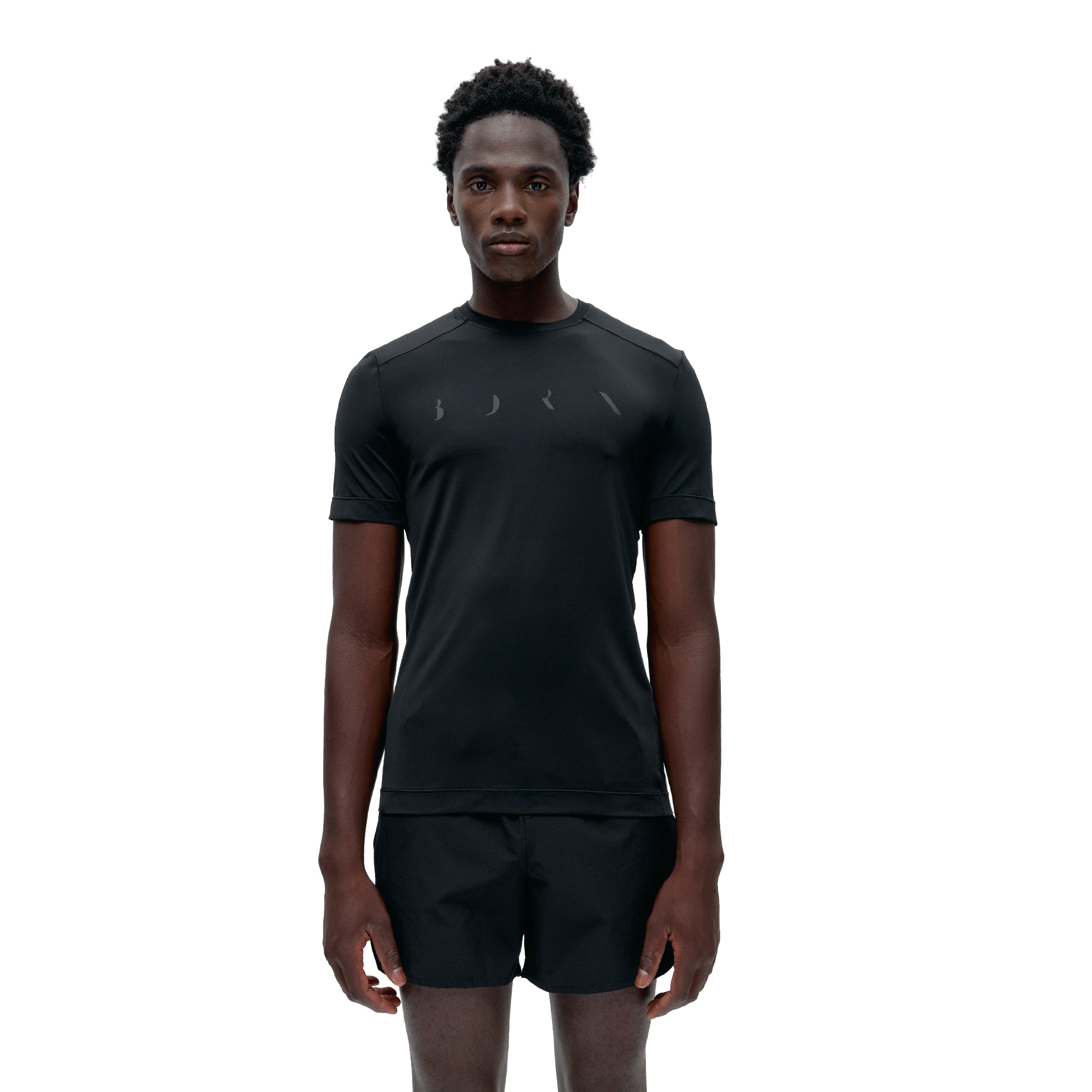 Camiseta de hombre Volta Born Living Yoga - Negro Negro-1