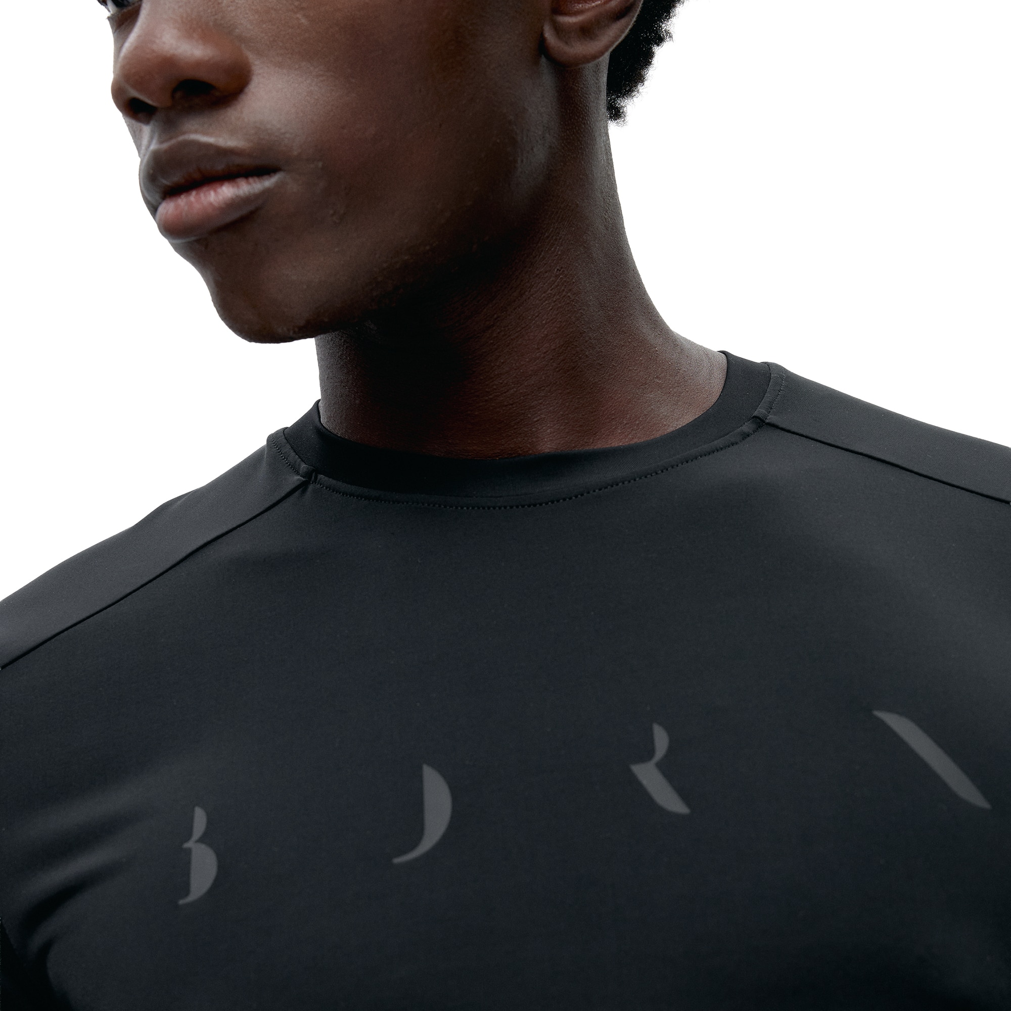 Camiseta de hombre Volta Born Living Yoga - Negro Negro-3