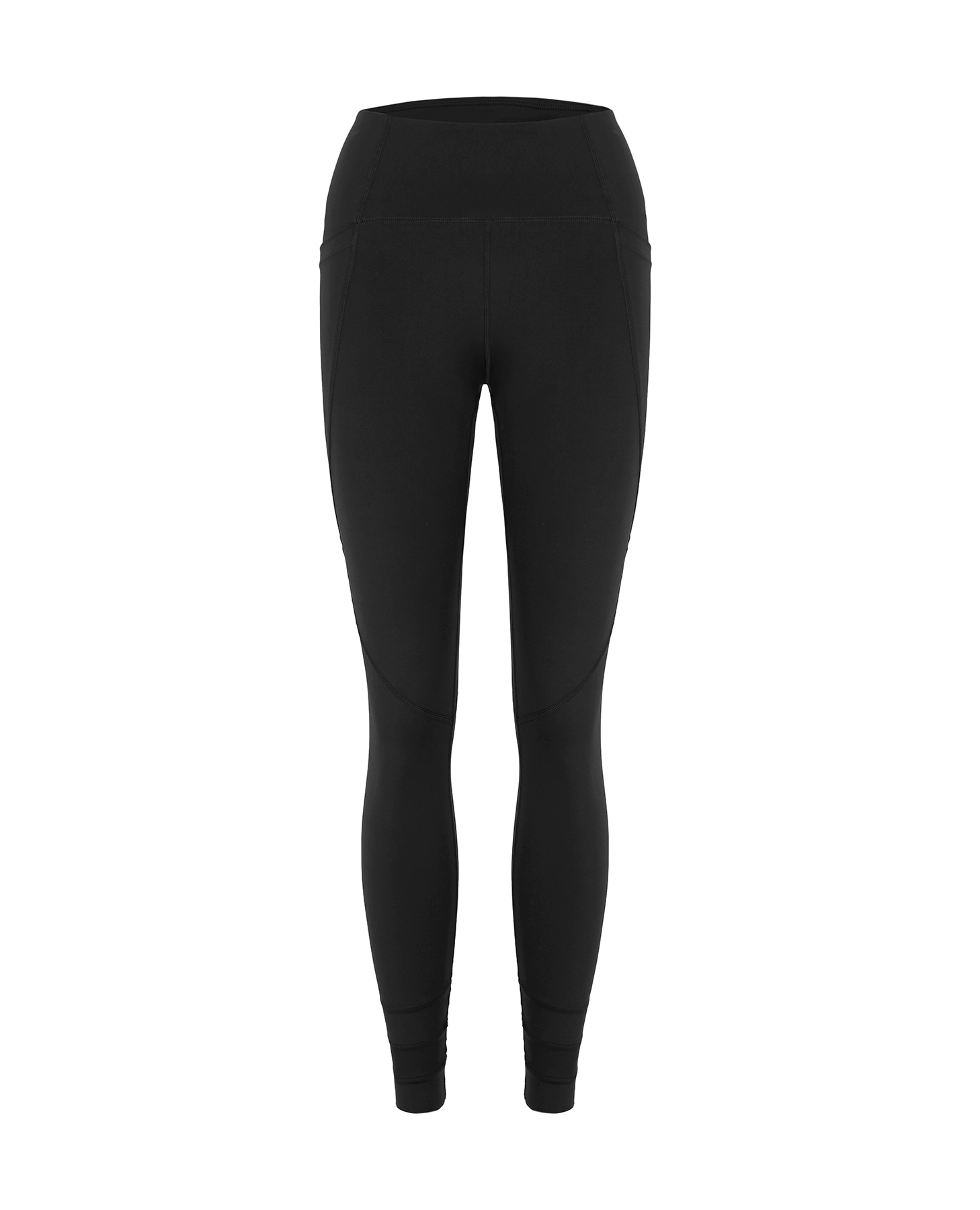 Legging deportivo de mujer recortable y compresivo - Black Limba - Negro Negro-8