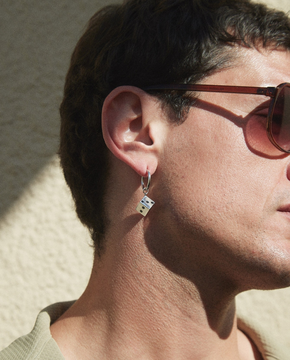 Piercing The Game de plata y metal Negro-2