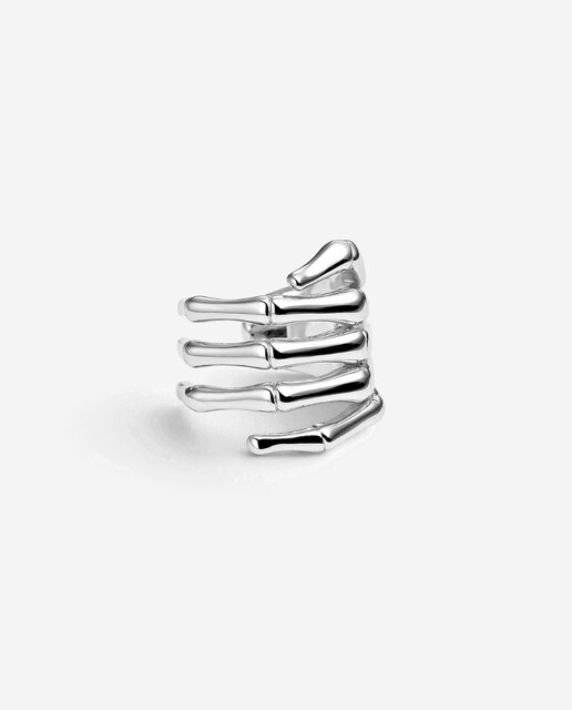 Imagen 0 de Earcuff Give me a hand de plata y baño de rodio
