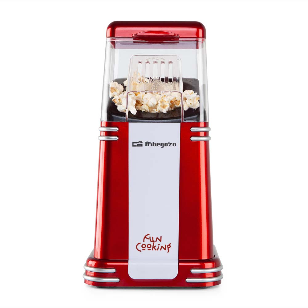 Palomitero eléctrico Orbegozo PA 4350 diseño vintage 1200 W - Rojo Rojo-4
