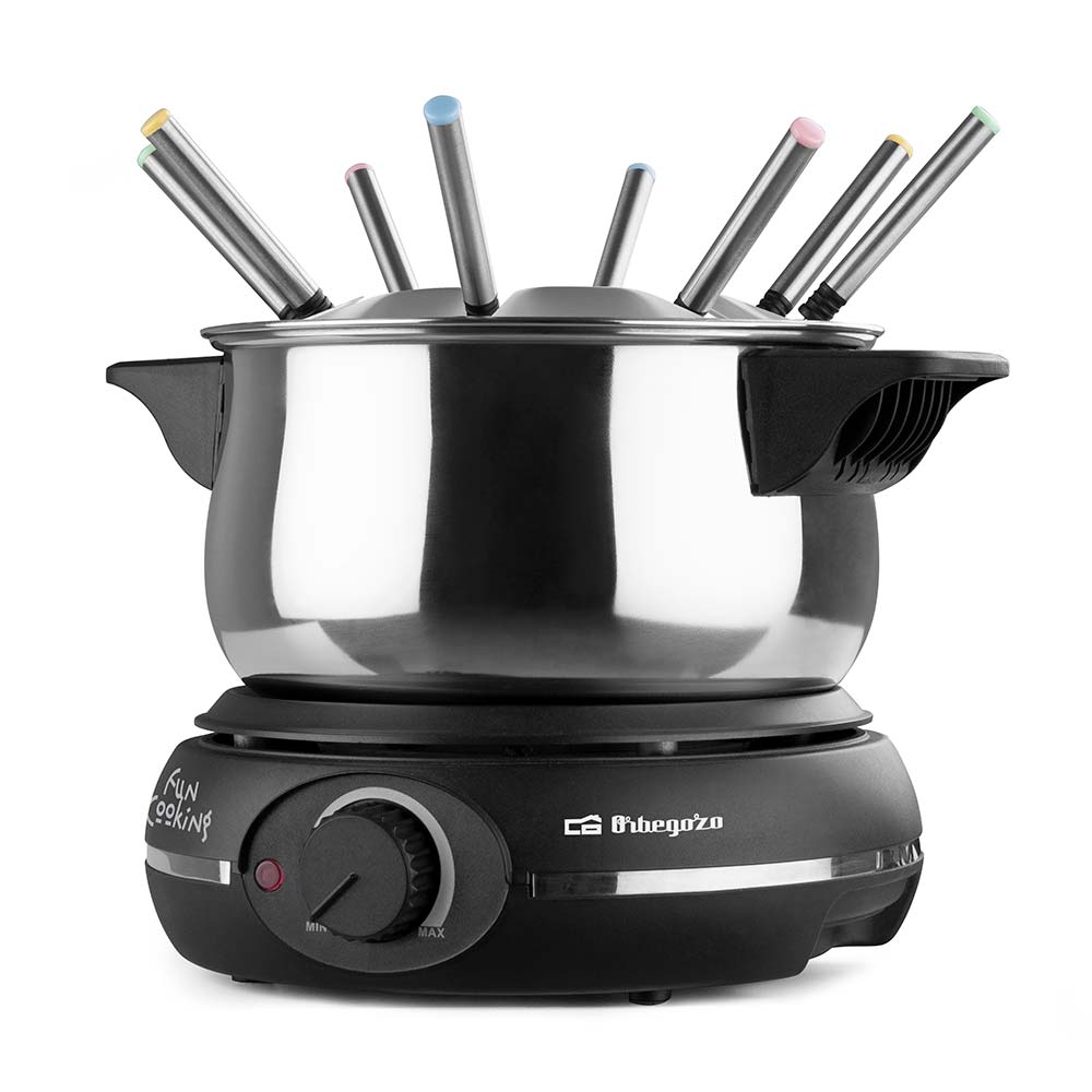 Imagen 0 de Fondue eléctrica Orbegozo FDR 14 1,4 litros de capacidad 1500 W Plata