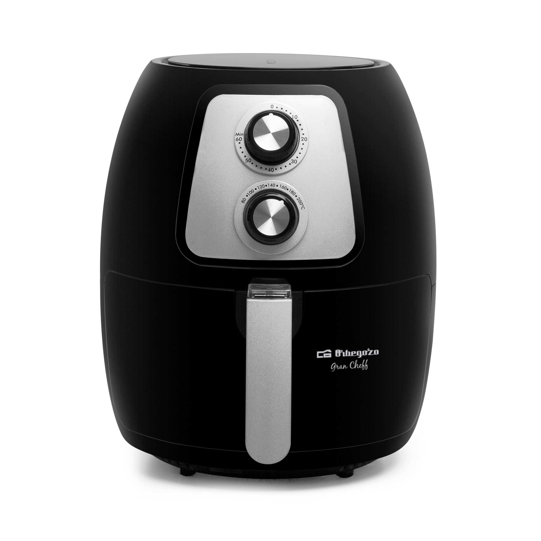 Freidora sin aceite Orbegozo FDR 60 con capacidad para 4 litros - Negro Negro-4