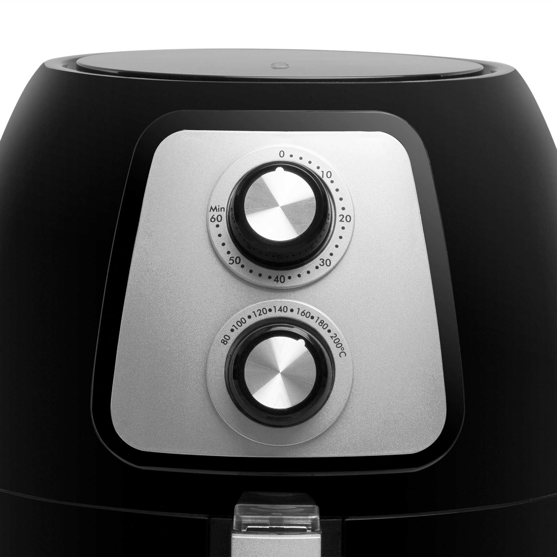 Freidora sin aceite Orbegozo FDR 60 con capacidad para 4 litros - Negro Negro-5