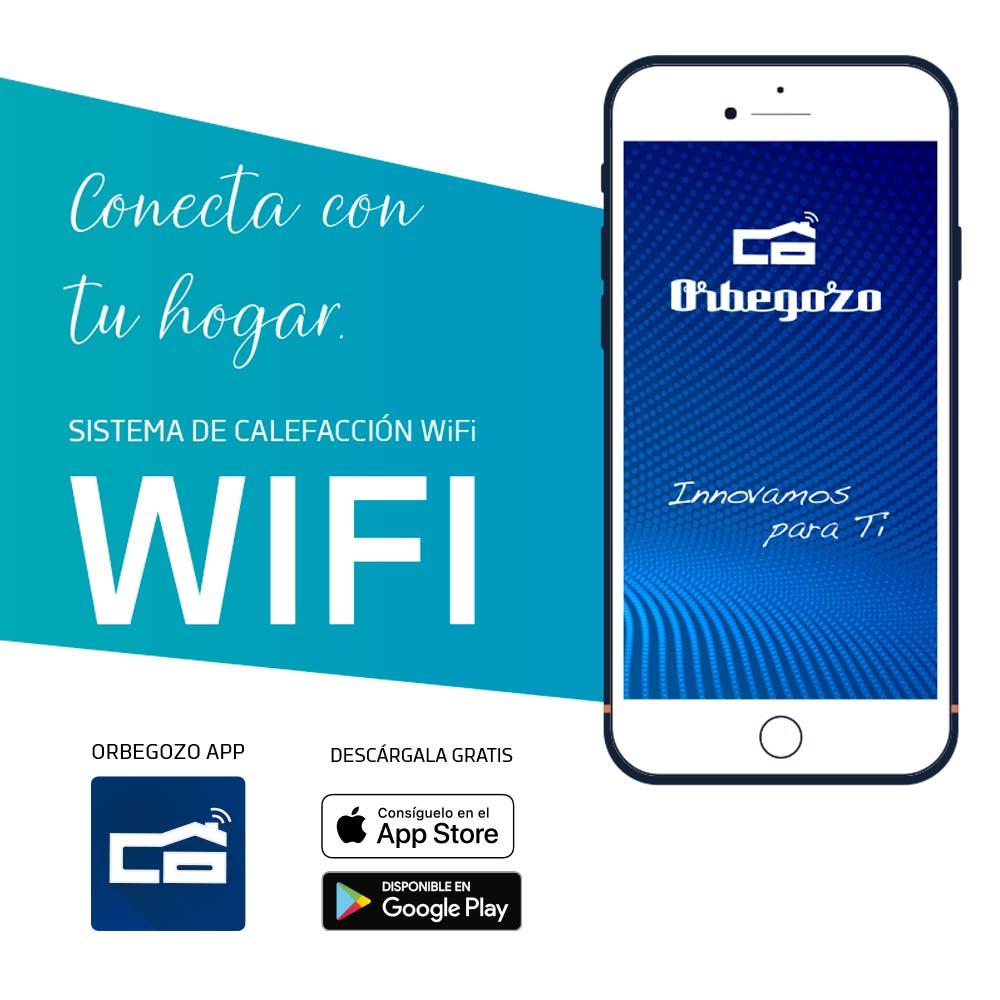 Emisor térmico wifi Orbegozo RRW 805 5 elementos 800 W 5