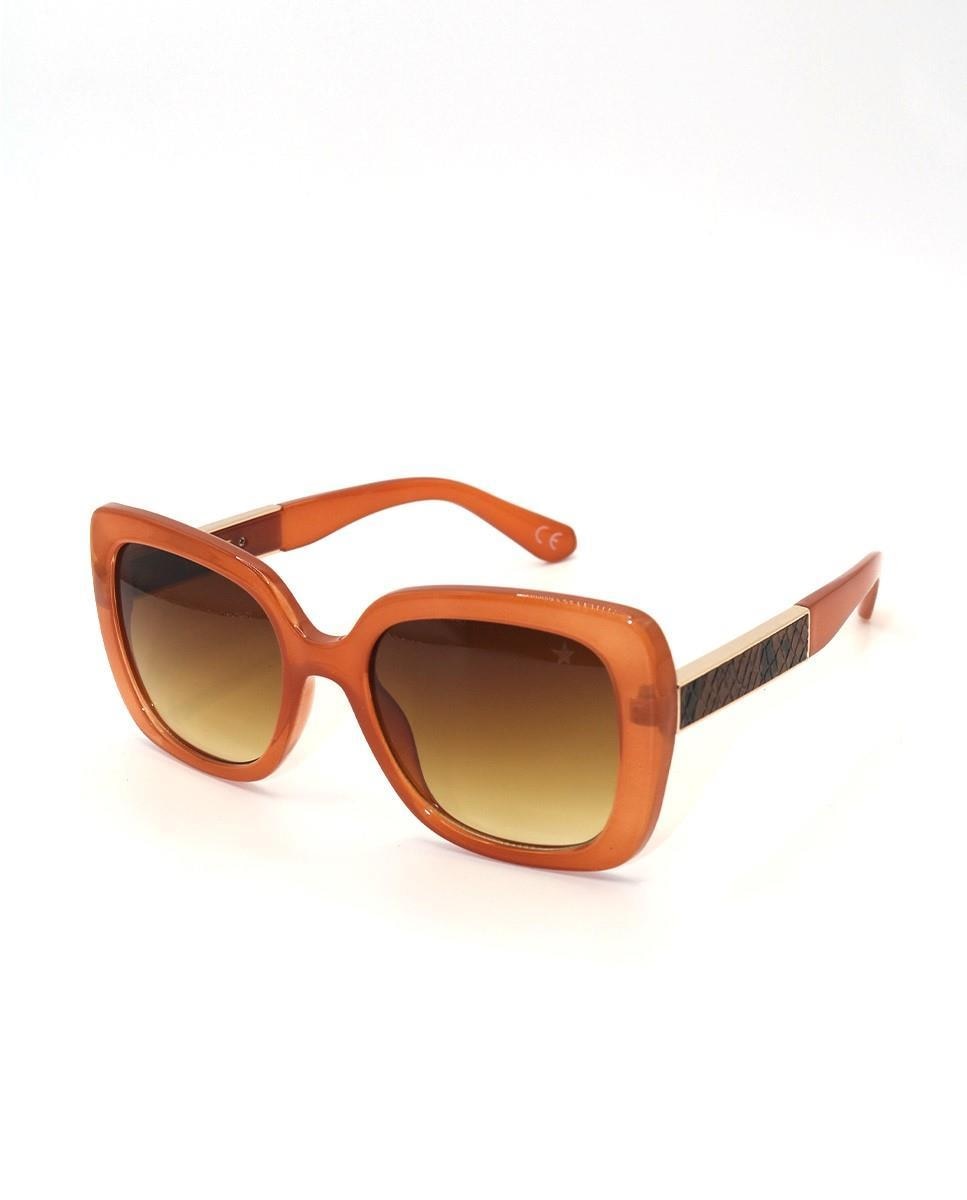 Gafas de sol de mujer Starlite cuadradas en naranja Starlite El Corte Ingles