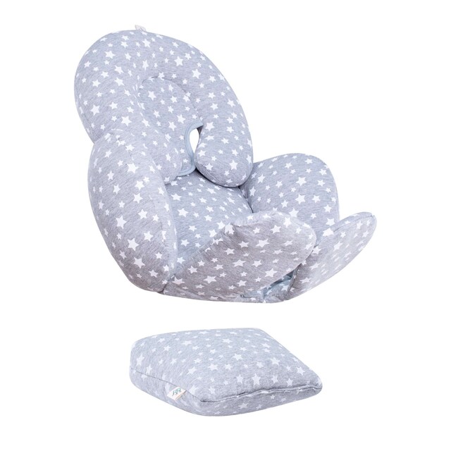 Imagen 0 de Cojín reductor universal para silla de coche y capazo (3 Piezas) Jyoko White Star