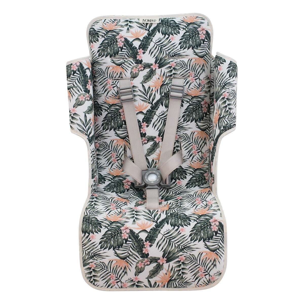 Housse De Siège Auto Et Poussette JYOKO Kids - Compatible Doona 100% Coton Bio, Picnic Vichy