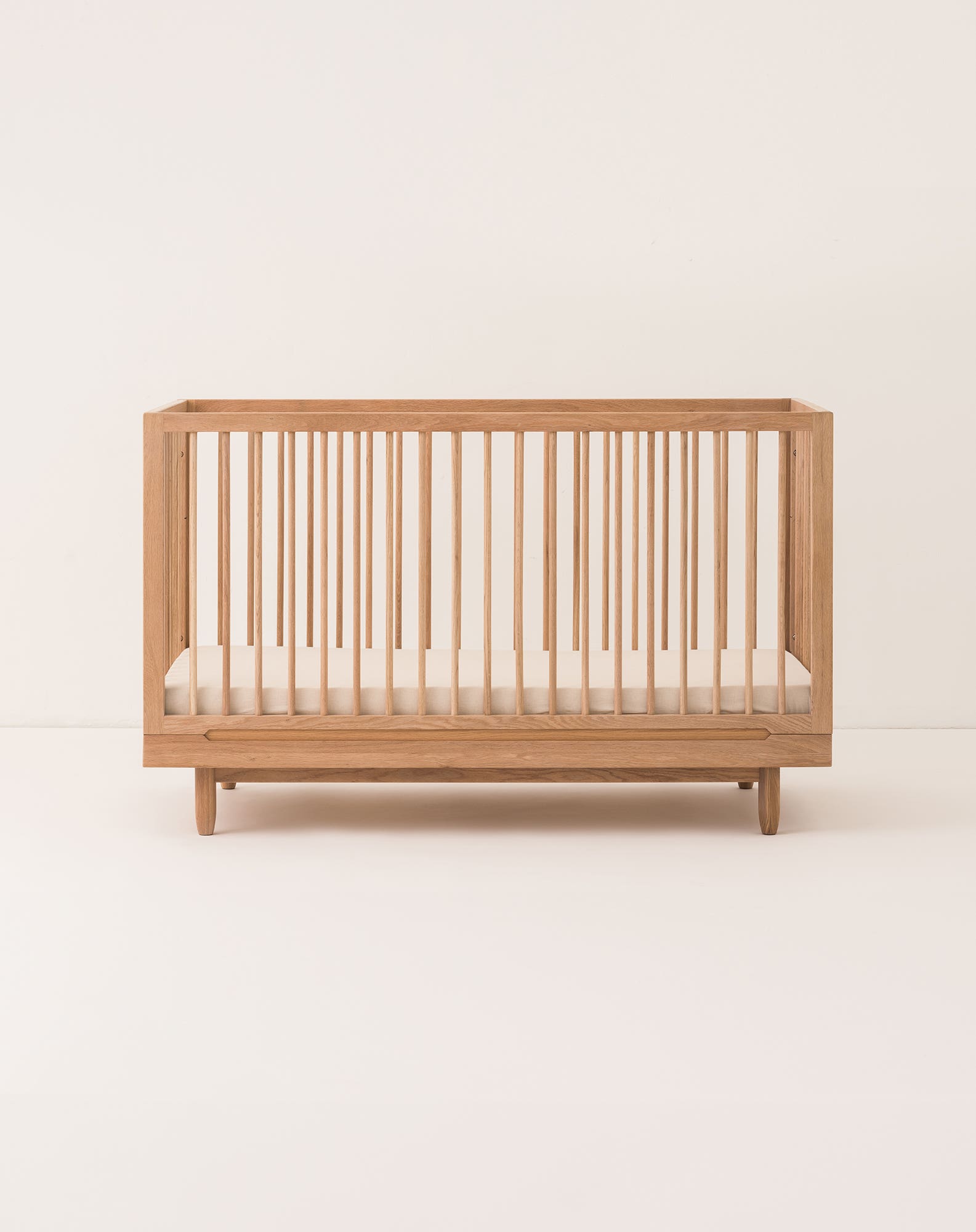 Cuna evolutiva de roble macizo Nobodinoz Pure - Natural Natural-1