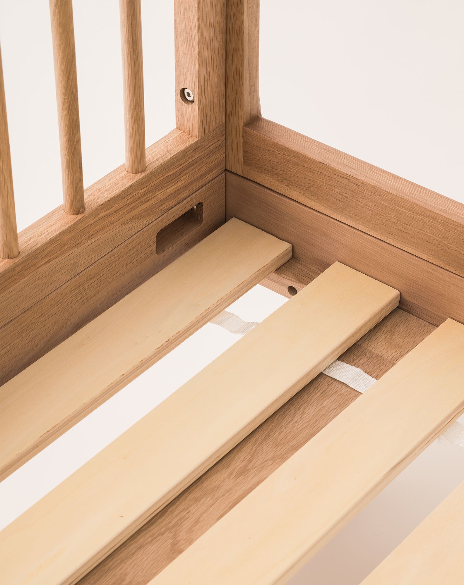 Cama adulto de roble macizo + extensión sofa Nobodinoz Pure Natural-6