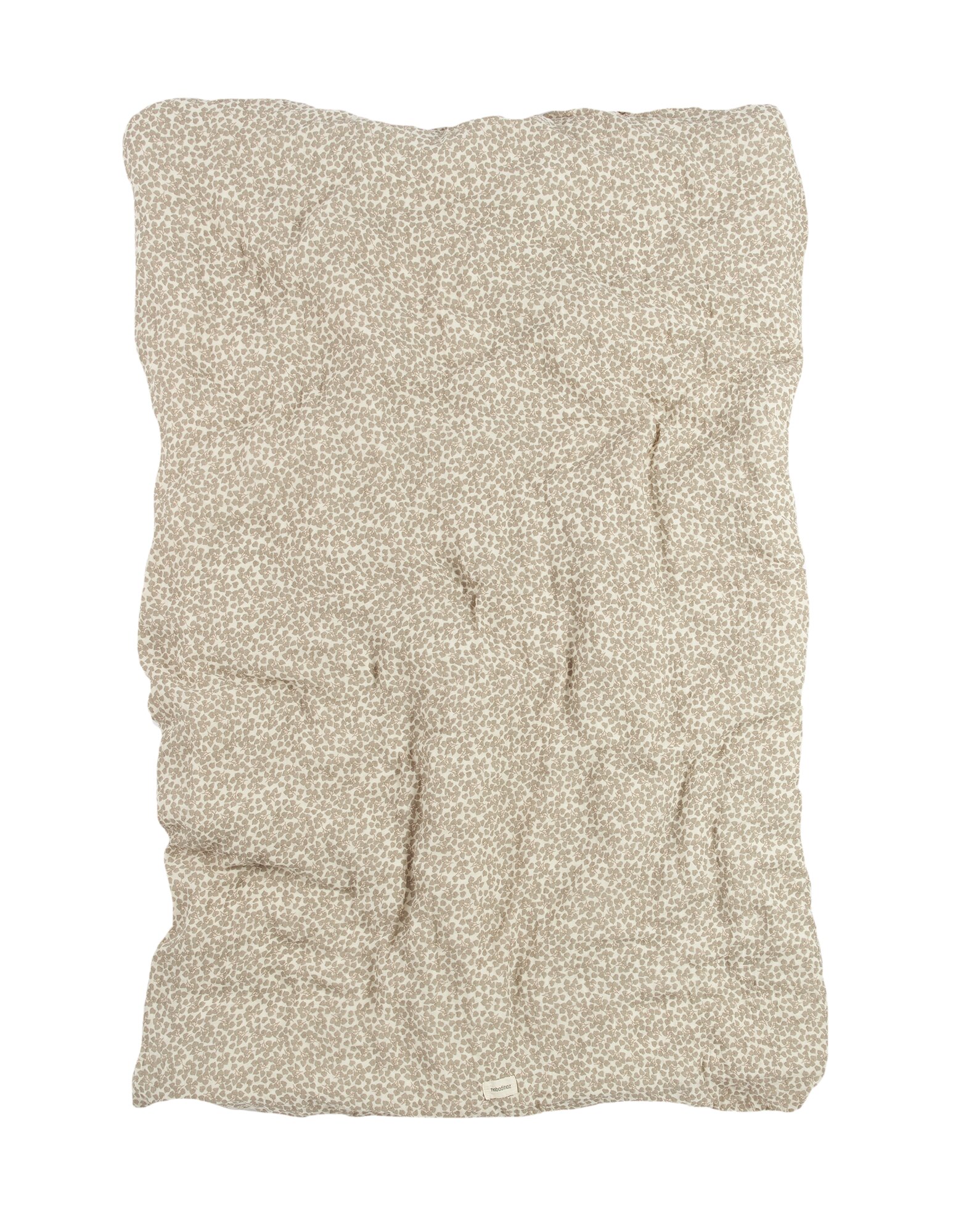 Imagen 3 de Funda nórdica cama individual de doble gasa de algodón lavado Nobodinoz Wabi-Sabi - Verde anticuario Verde anticuario