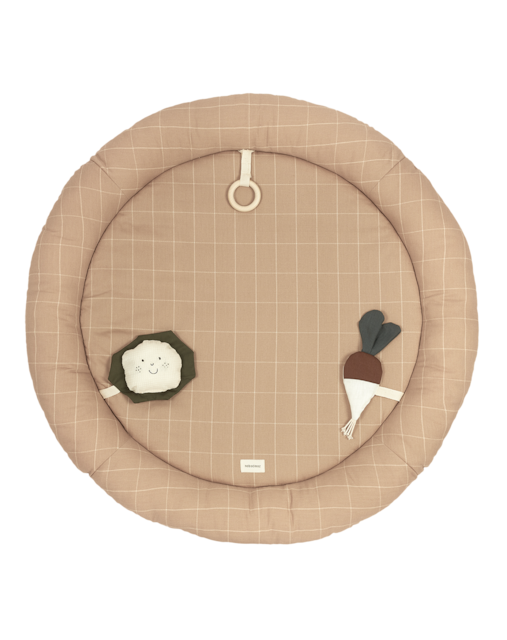 Imagen 0 de Alfombra de juego sensorial redonda Nobodinoz Playground