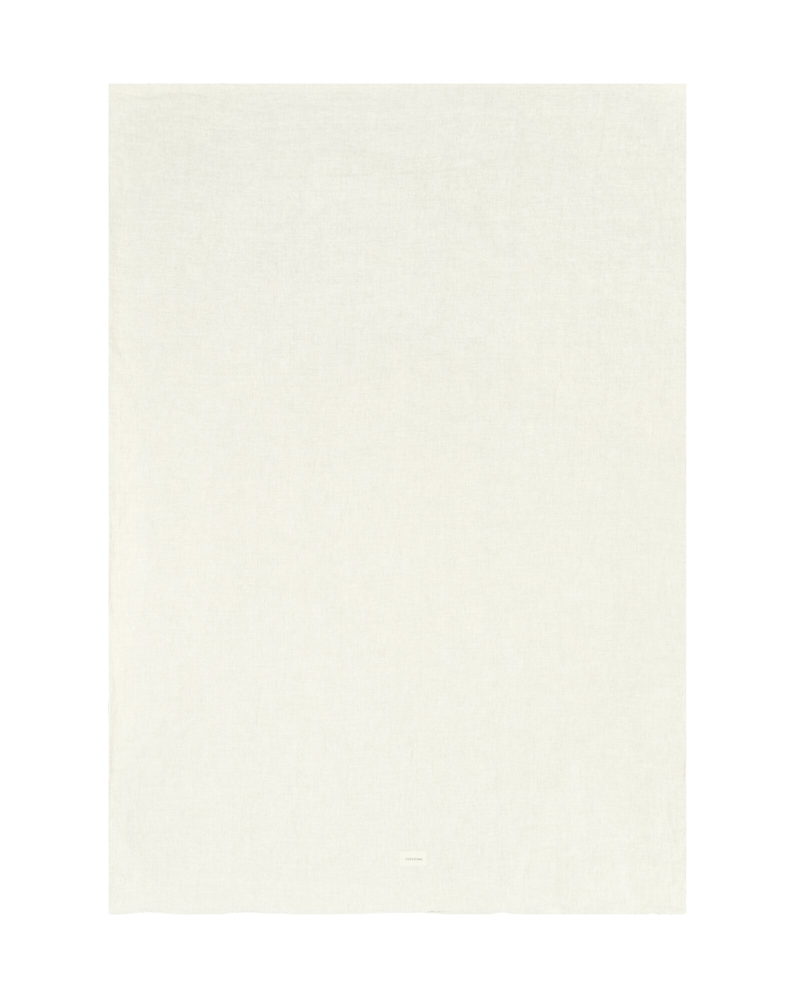 Imagen 2 de Funda nórdica infantil en lino francés y algodón orgánico lavado Nobodinoz L1N0 - Gris Topo Gris Topo