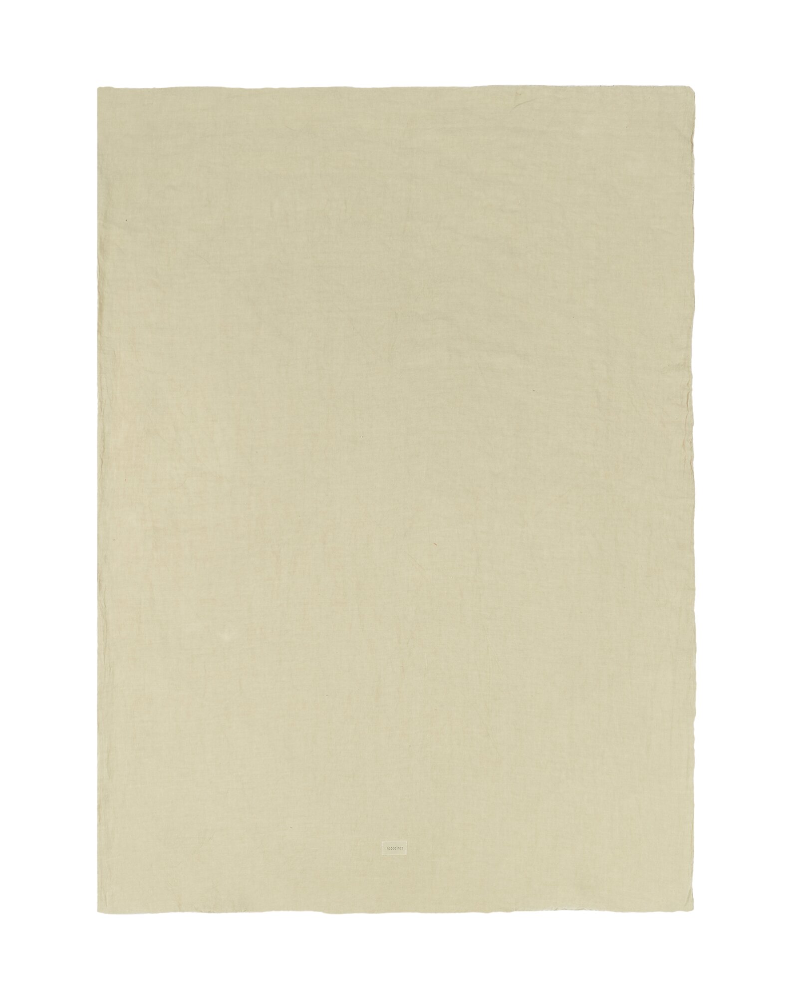 Imagen 2 de Funda nórdica infantil en lino francés y algodón orgánico lavado Nobodinoz L1N0 - Verde Salvia Verde Salvia
