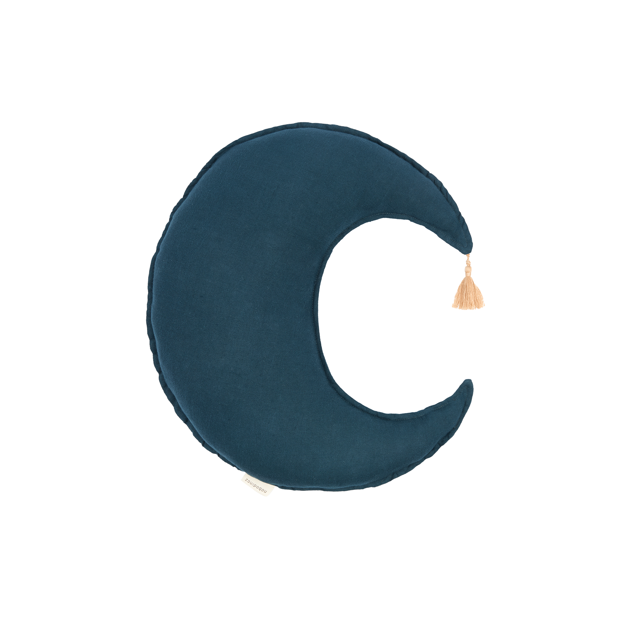 Cojín Luna Nobodinoz L1N0 Azul oscuro Azul oscuro-1