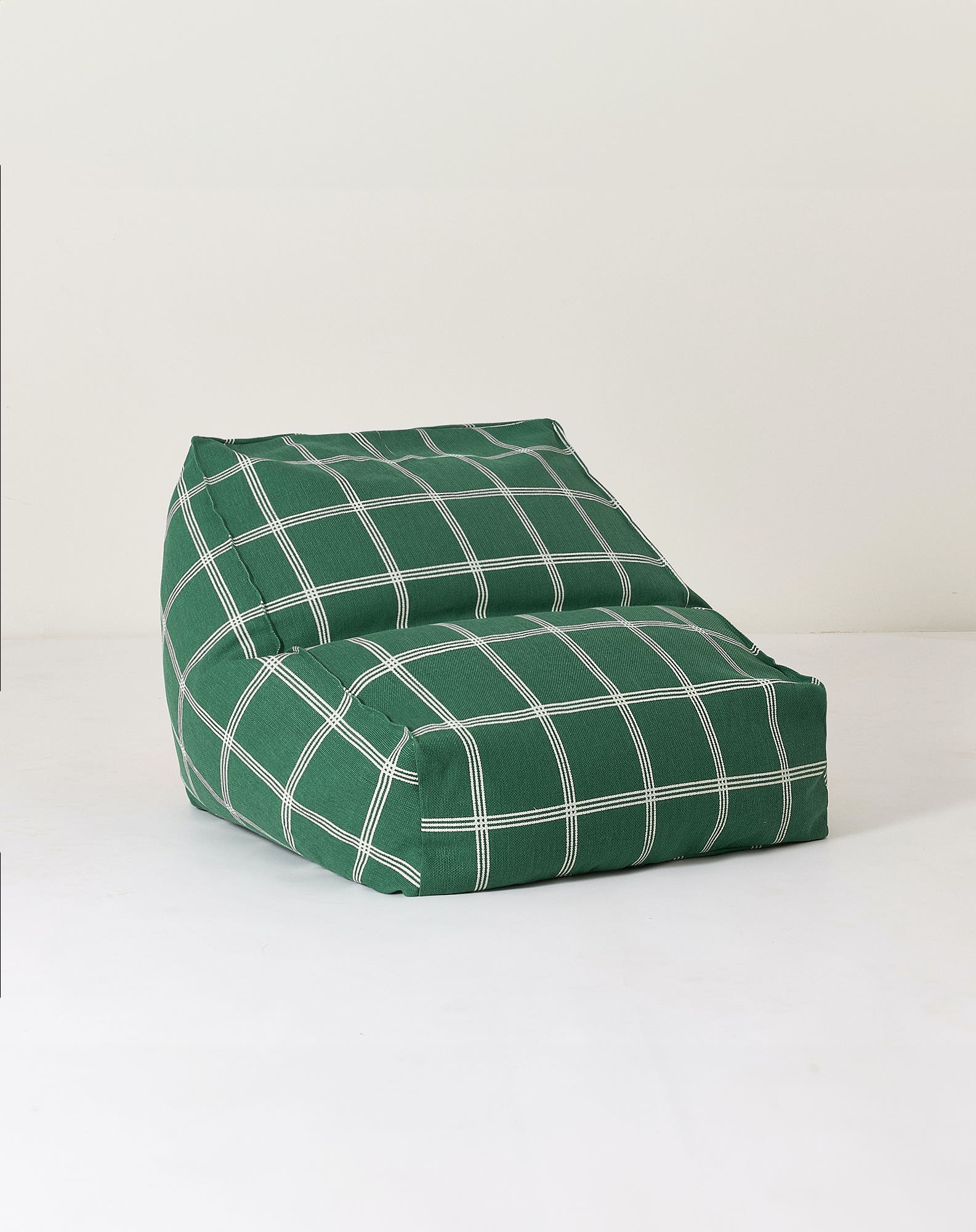 Sillón puf - Nobodinoz - talla kid - Vibes Verde oscuro Verde oscuro-2