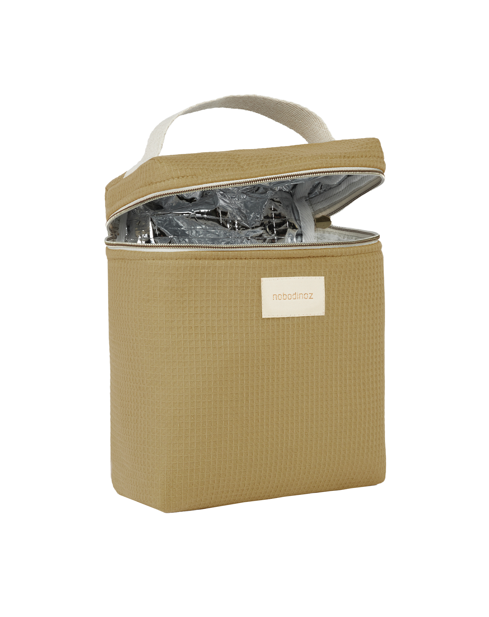 Bolsa isotérmica para biberón y almuerzo Nobodinoz Concerto Opera - Rosa Verde Oliva-4