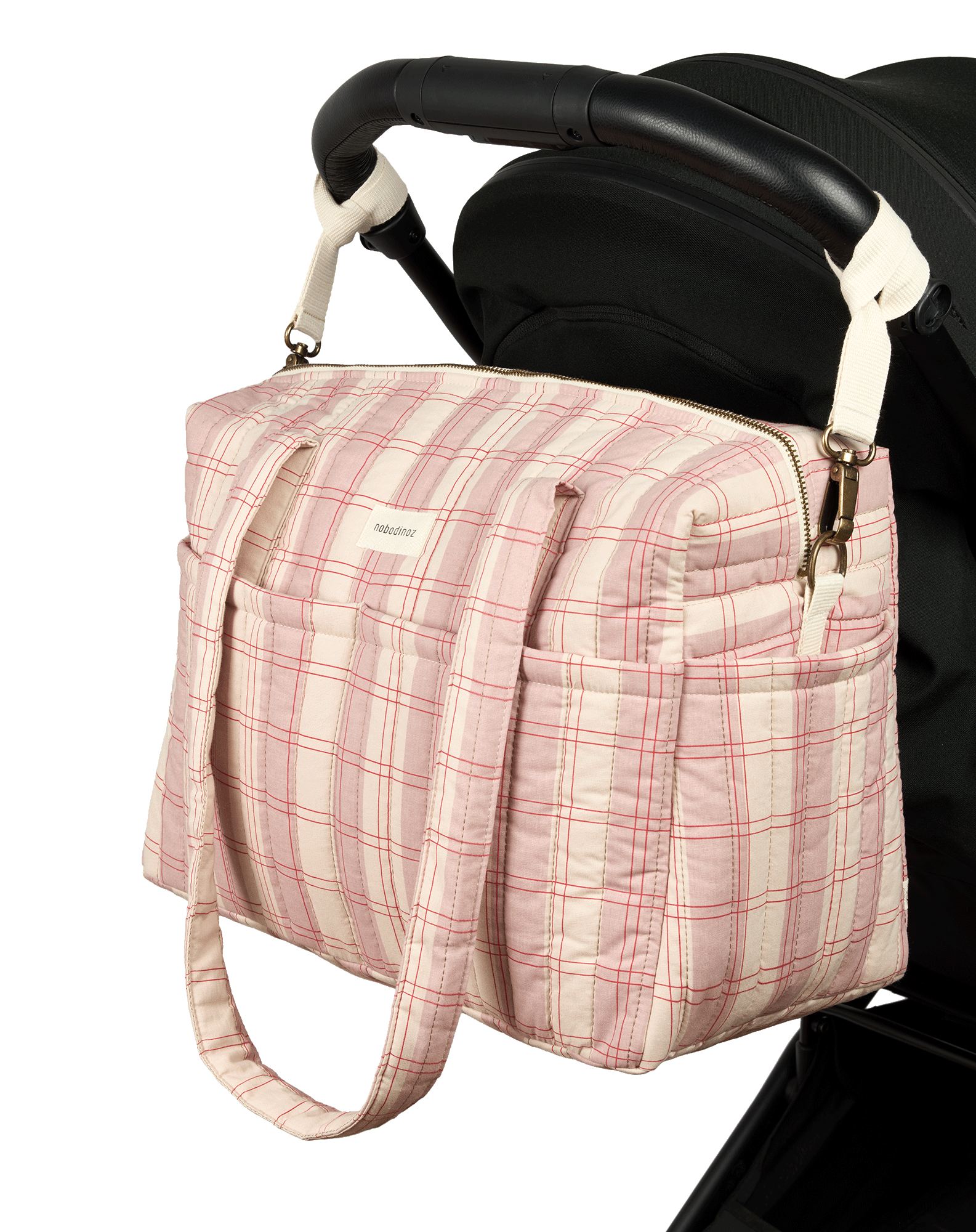 Bolso para cochecito Nobodinoz Stories Edición limitada Rosa Rosa-2