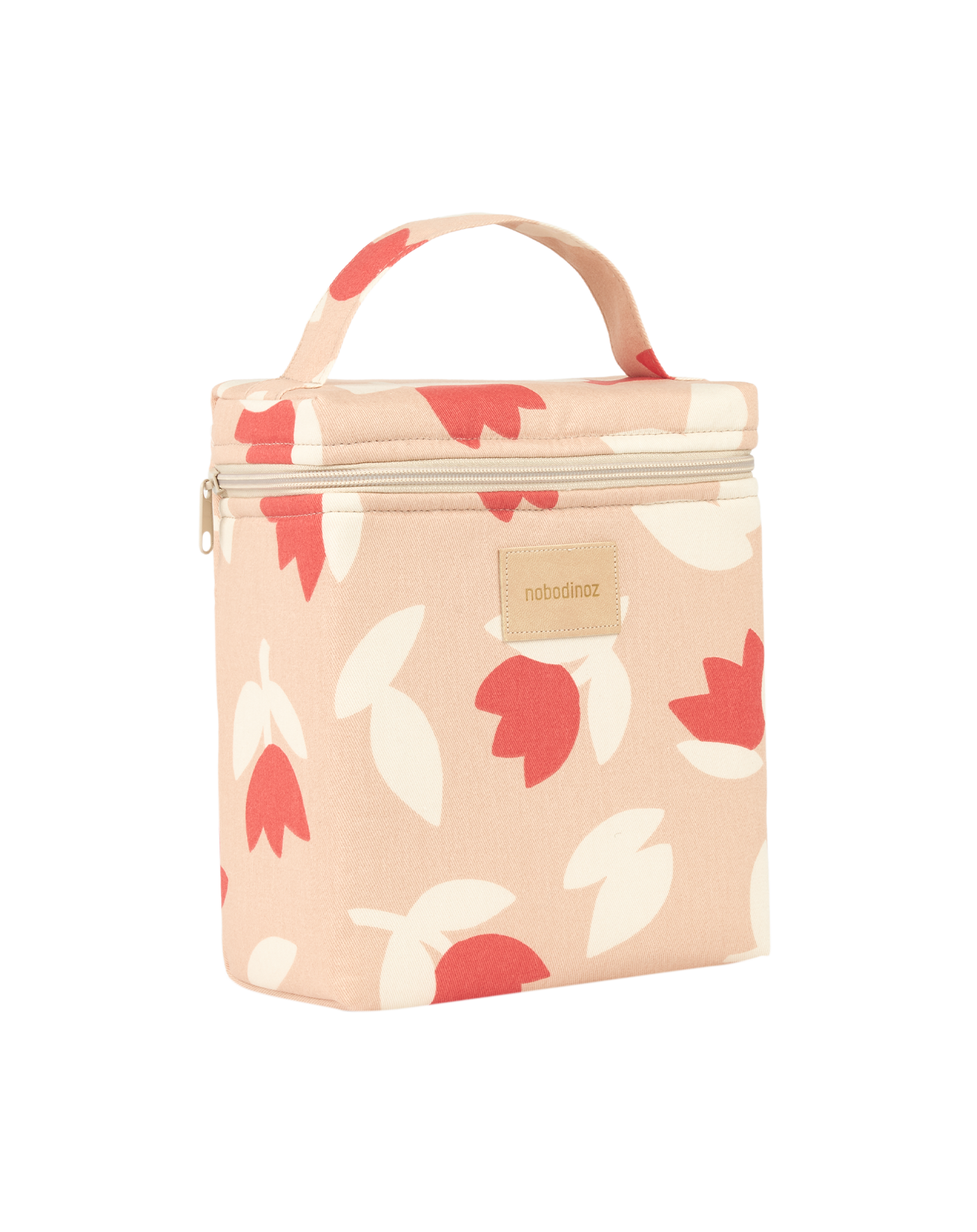 Imagen 0 de Bolsa isotérmica para biberón y almuerzo Nobodinoz Hyde Park Rojo oscuro