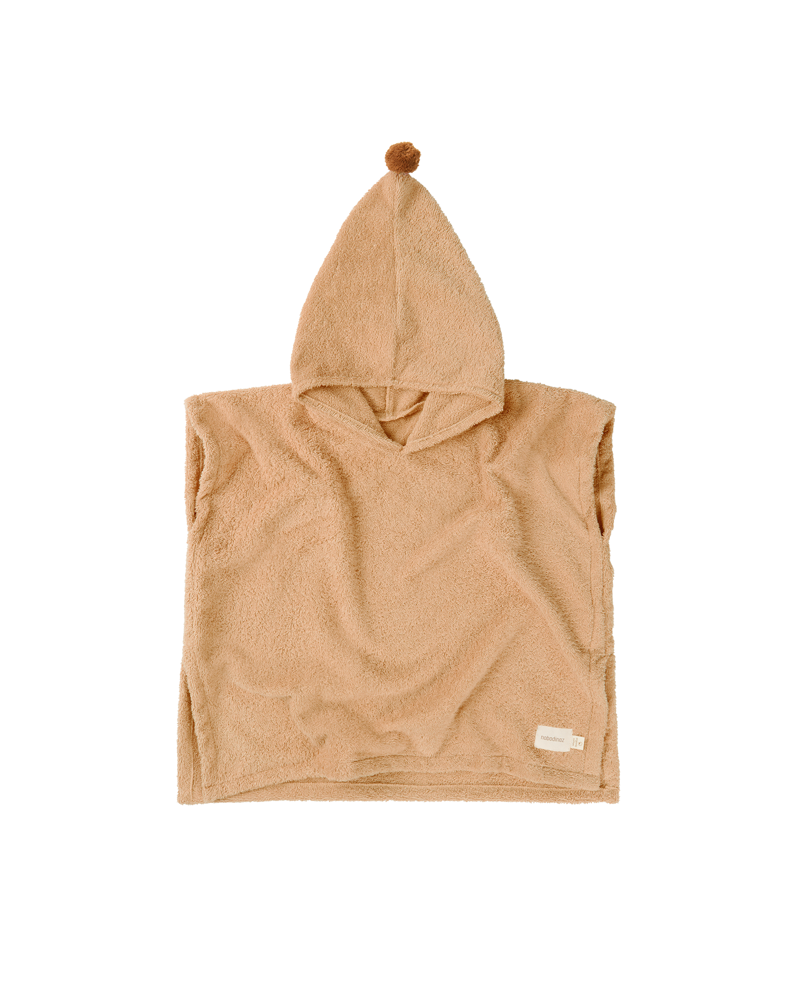 Poncho de baño Nobodinoz 3-5 años So Cute - Camel Camel-1