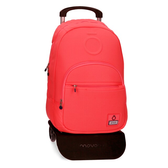 Imagen 0 de Mochila Enso Basic escolar con carro coral