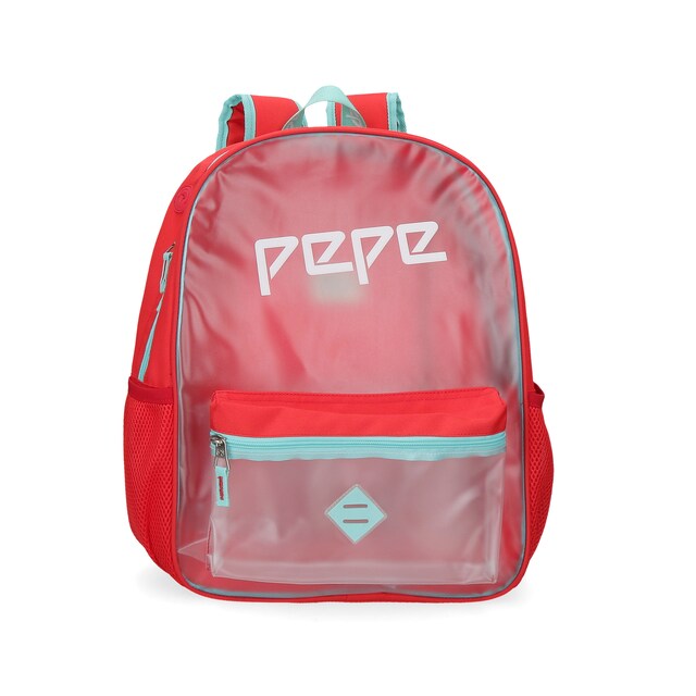 Imagen 0 de Mochila Pepe Jeans Cristal escolar con bolsillo frontal