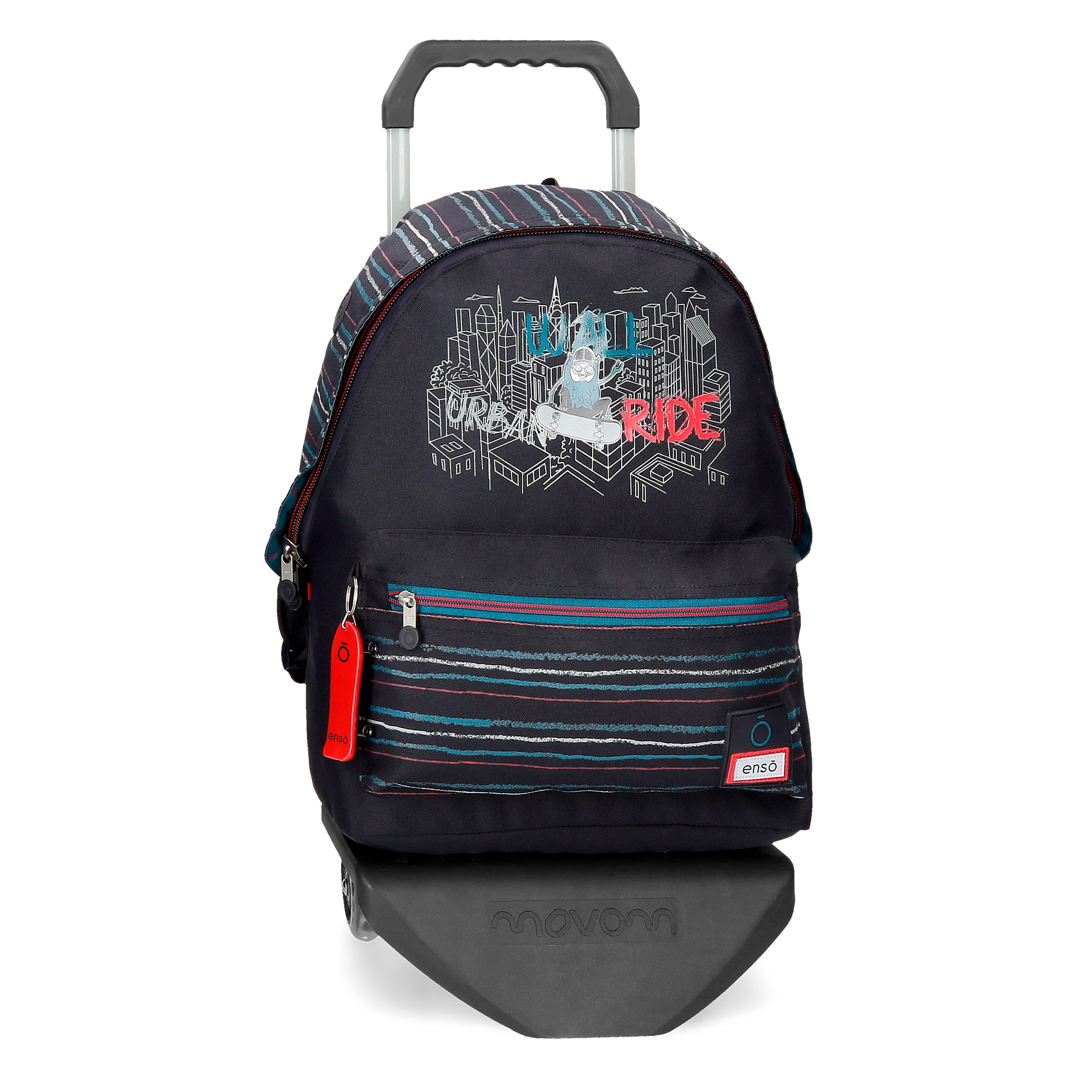 Mochila escolar Enso Wall Ride escolar con carro.