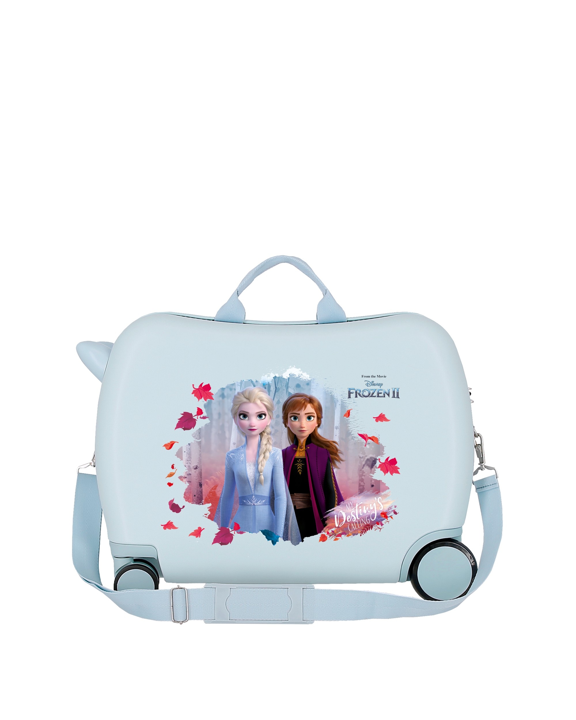 Maleta de cabina infantil Frozen In the Woods rígida con capacidad de 38L - Disney - Azul claro Azul claro-3