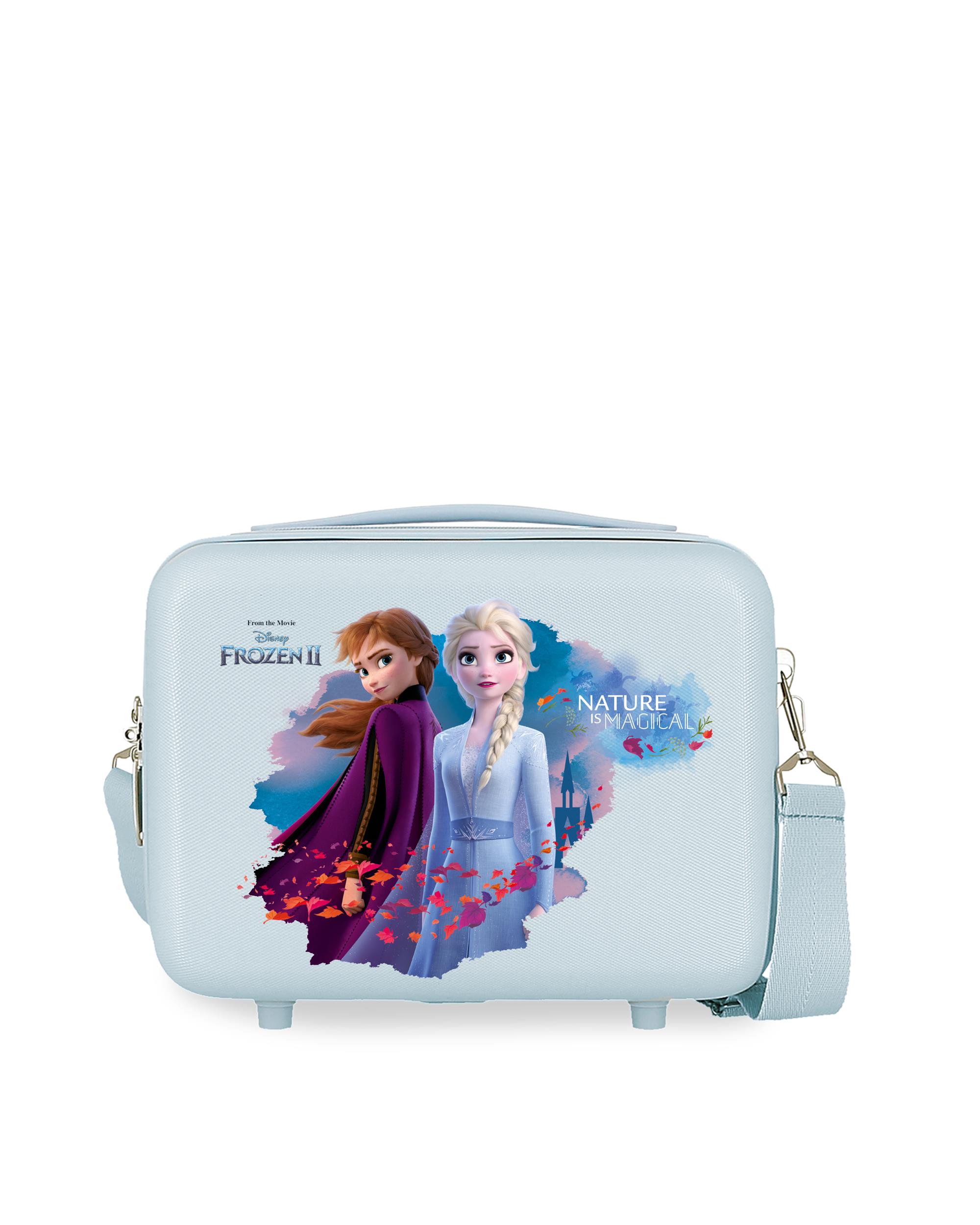 Necessaire Infantil Abs Nature Is Magical Rígido com Capacidade de 9l Azul-claro-1