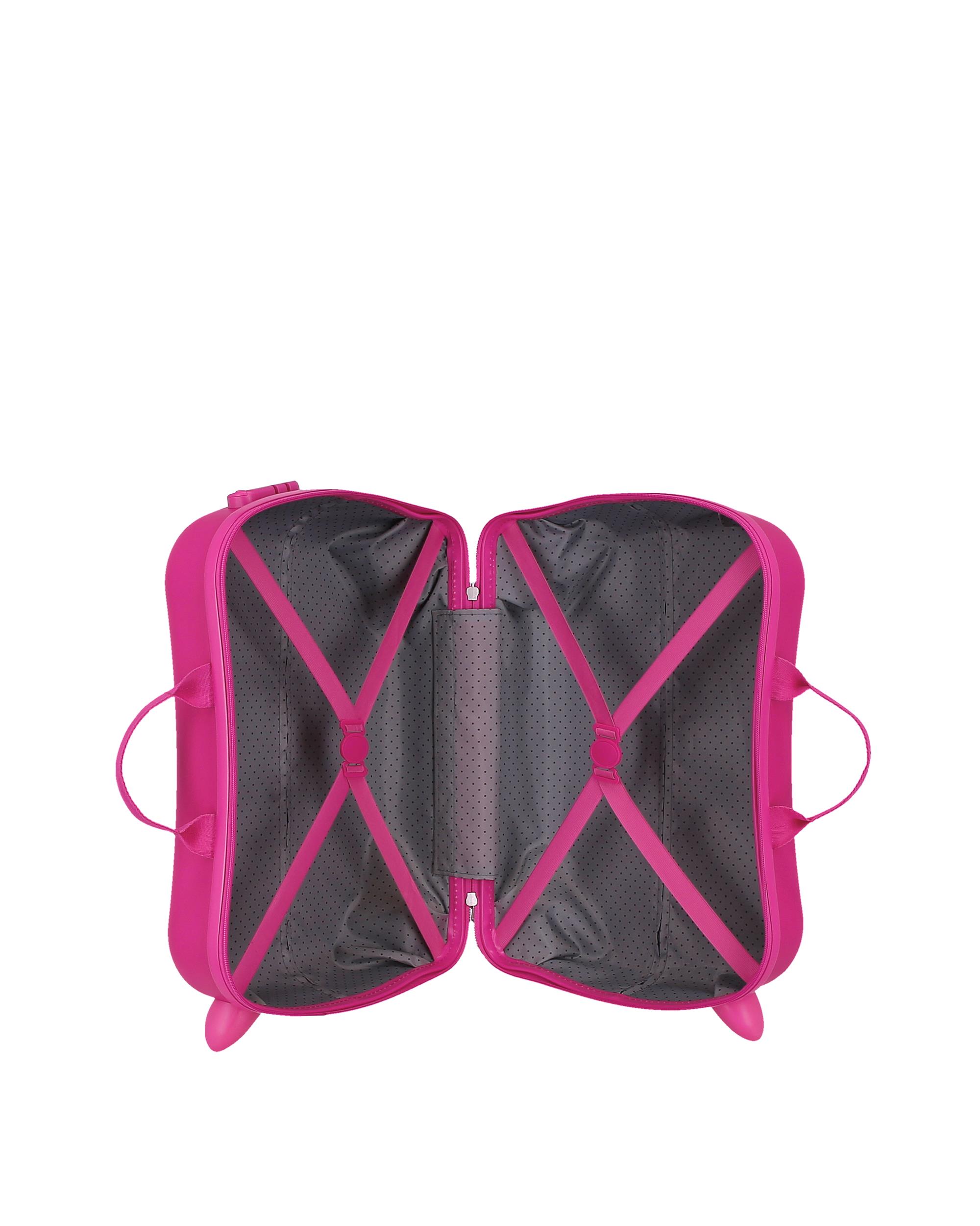 Maleta infantil disney enjoy minnie icon turquesa con 2 ruedas multidireccionales y capacidad de 34l - Rosa Rosa-5