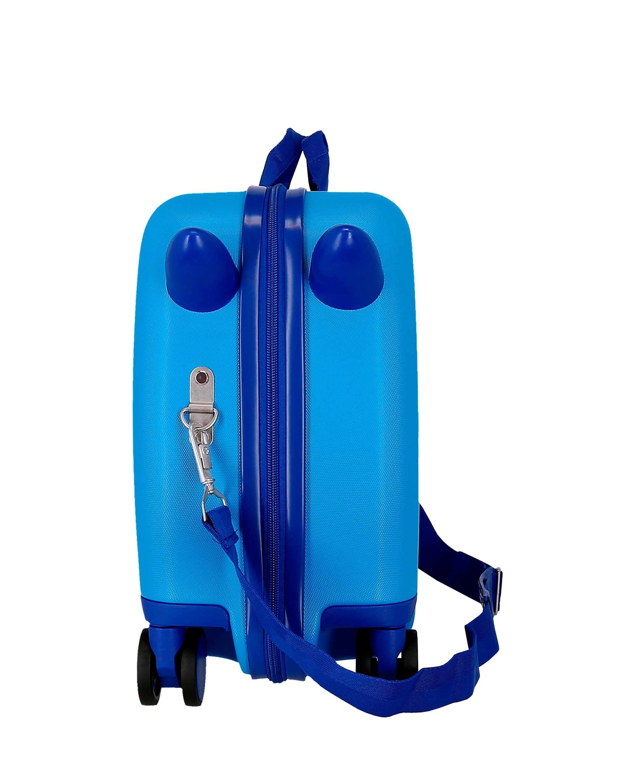 Mala de Cabine Infantil Cars Rocket Racing Rígida com Capacidade de 34l Azul-4