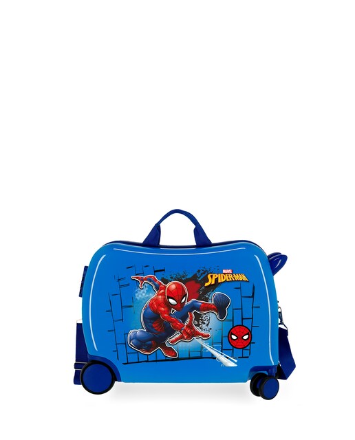 Imagen 0 de Maleta de cabina Spiderman Red Marvel rígida con capacidad de 34L