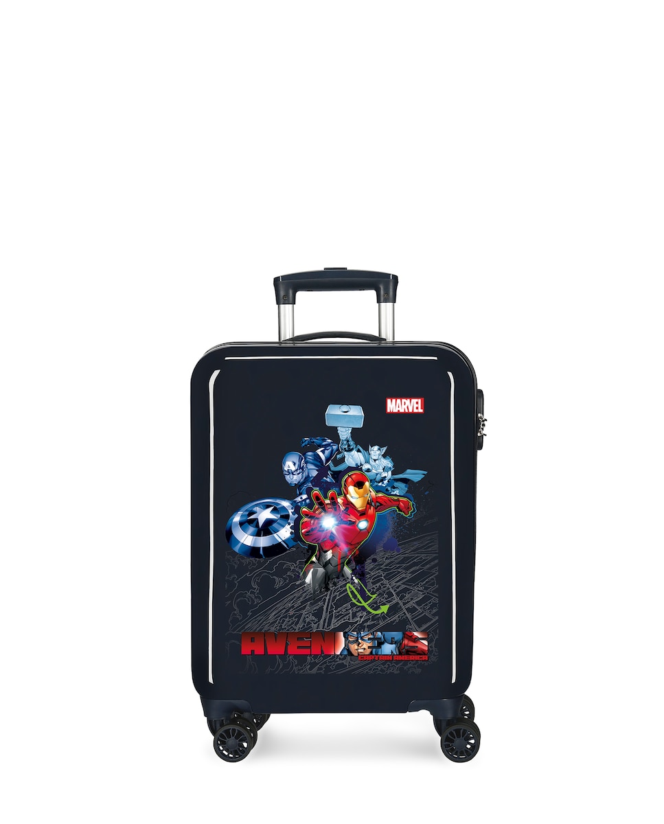 Maleta de cabina infantil Avengers Armour Marvel rígida con capacidad de 34L