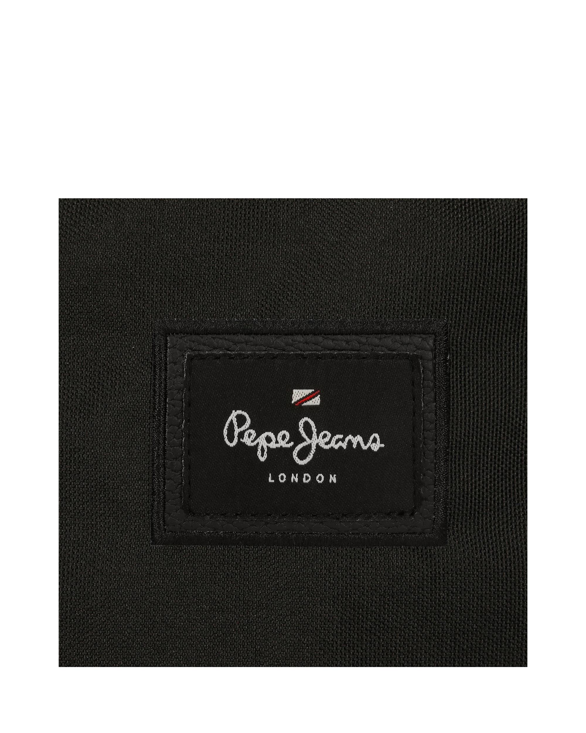Mochila Porta ordenador + Estuche Escolar Pepe Jeans Aris negro Negro-6