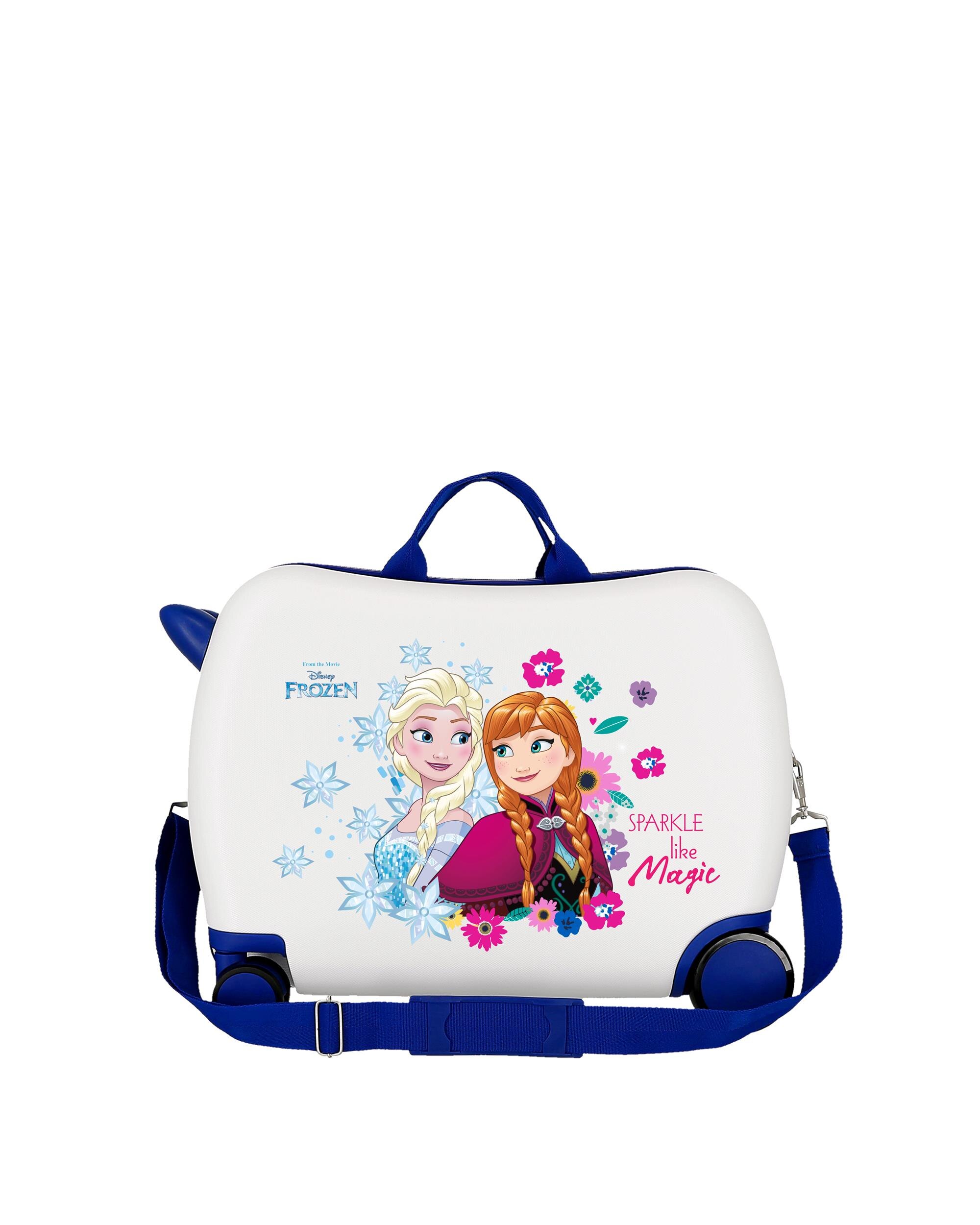 Maleta de cabina infantil Sparkle Frozen rígida con capacidad de 34L - Disney - Blanco Blanco-3