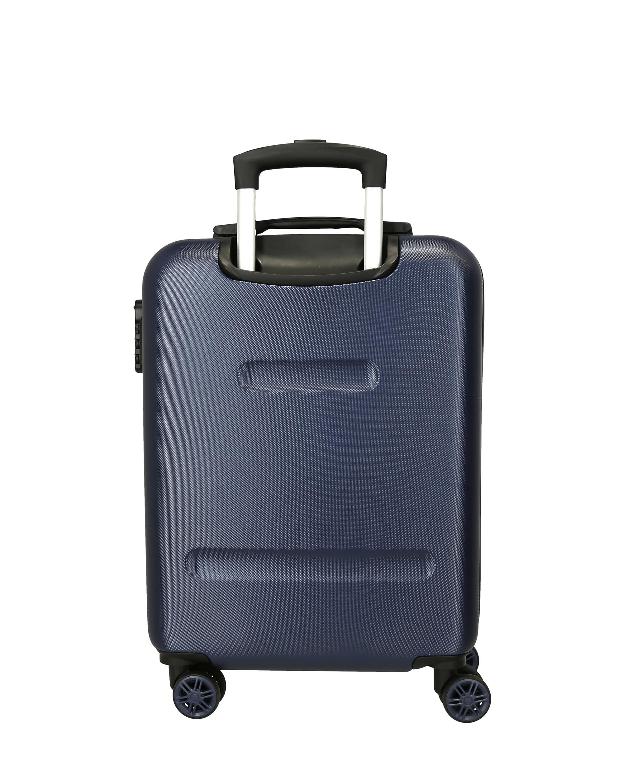 Mala de Cabine Movom Glitter Rainbow Rígida com Capacidade de 34l Azul-escuro-3