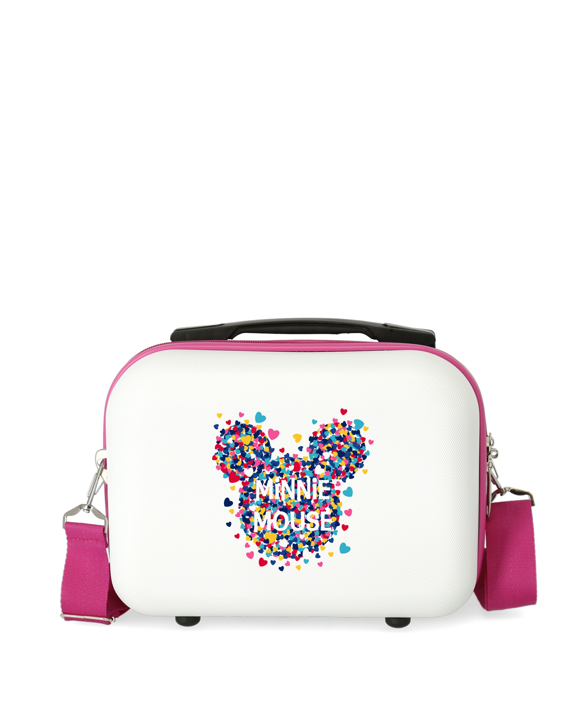 Disney - Neceser Mickey Magic caras rígido con capacidad de 9L.