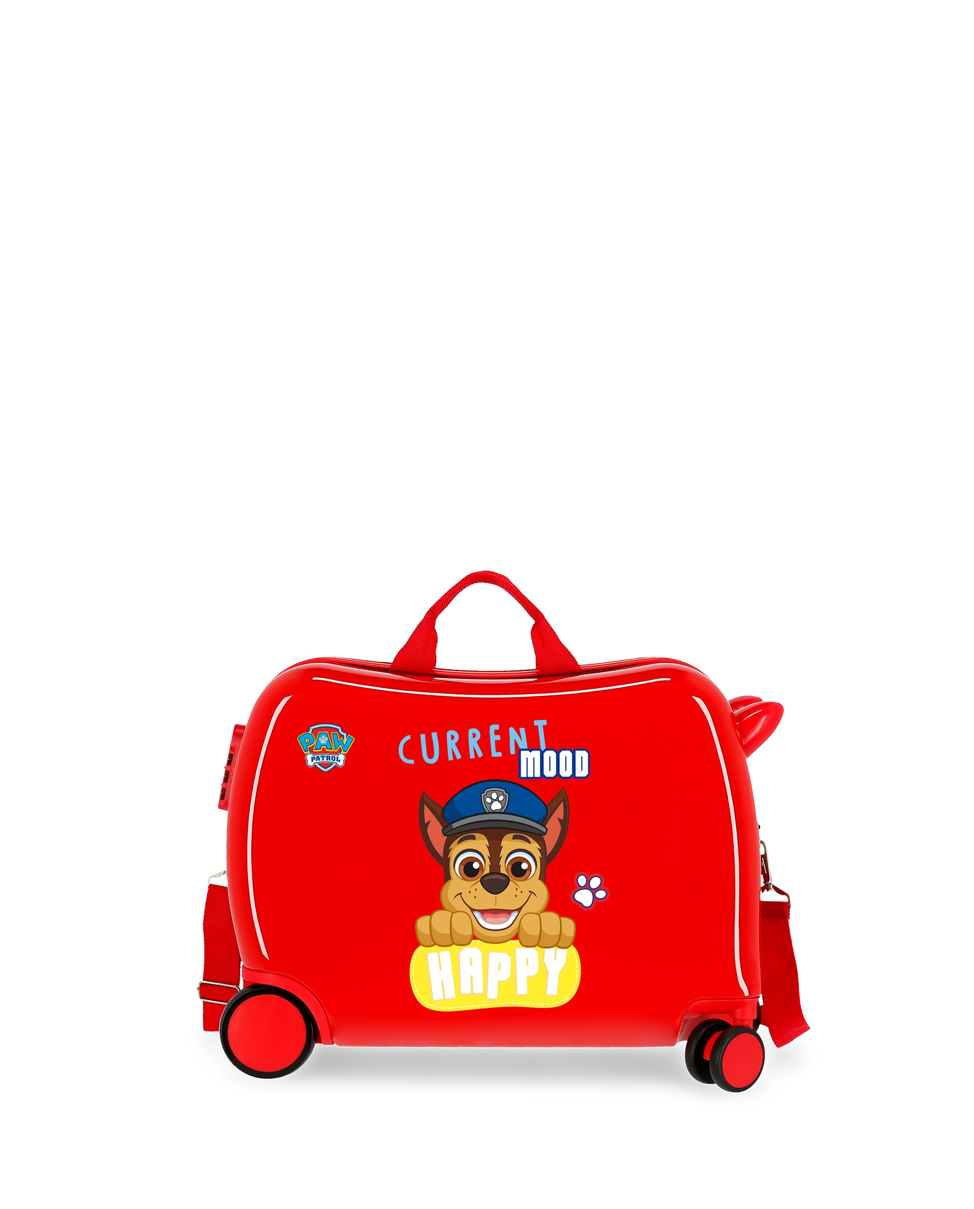 Personajes - Maleta de cabina La Patrulla Canina Playful rígida con capacidad de 34L.