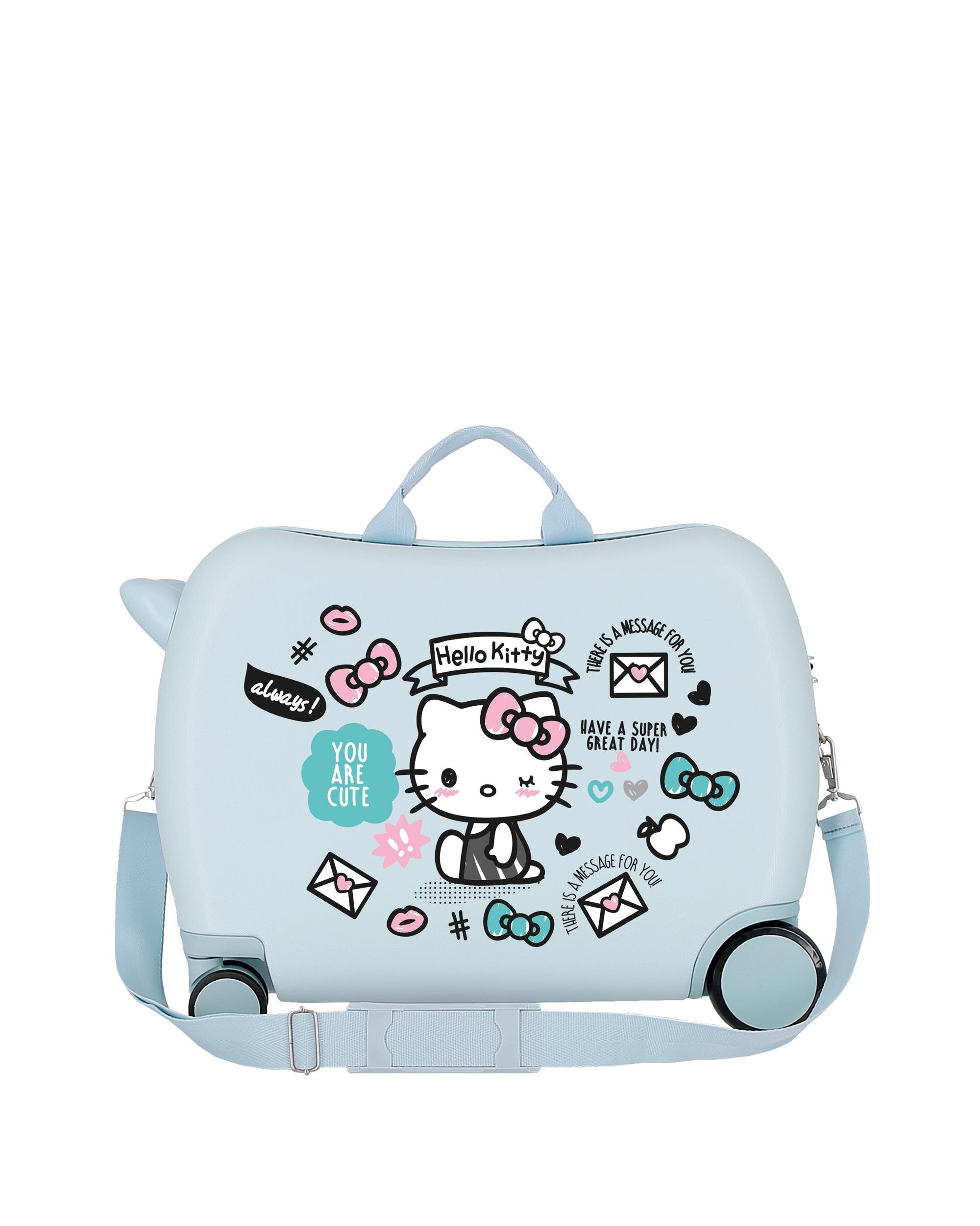 Maleta de cabina HELLO KITTY You are Cute rígida con capacidad de 34L - Personajes - Azul claro Azul claro-3