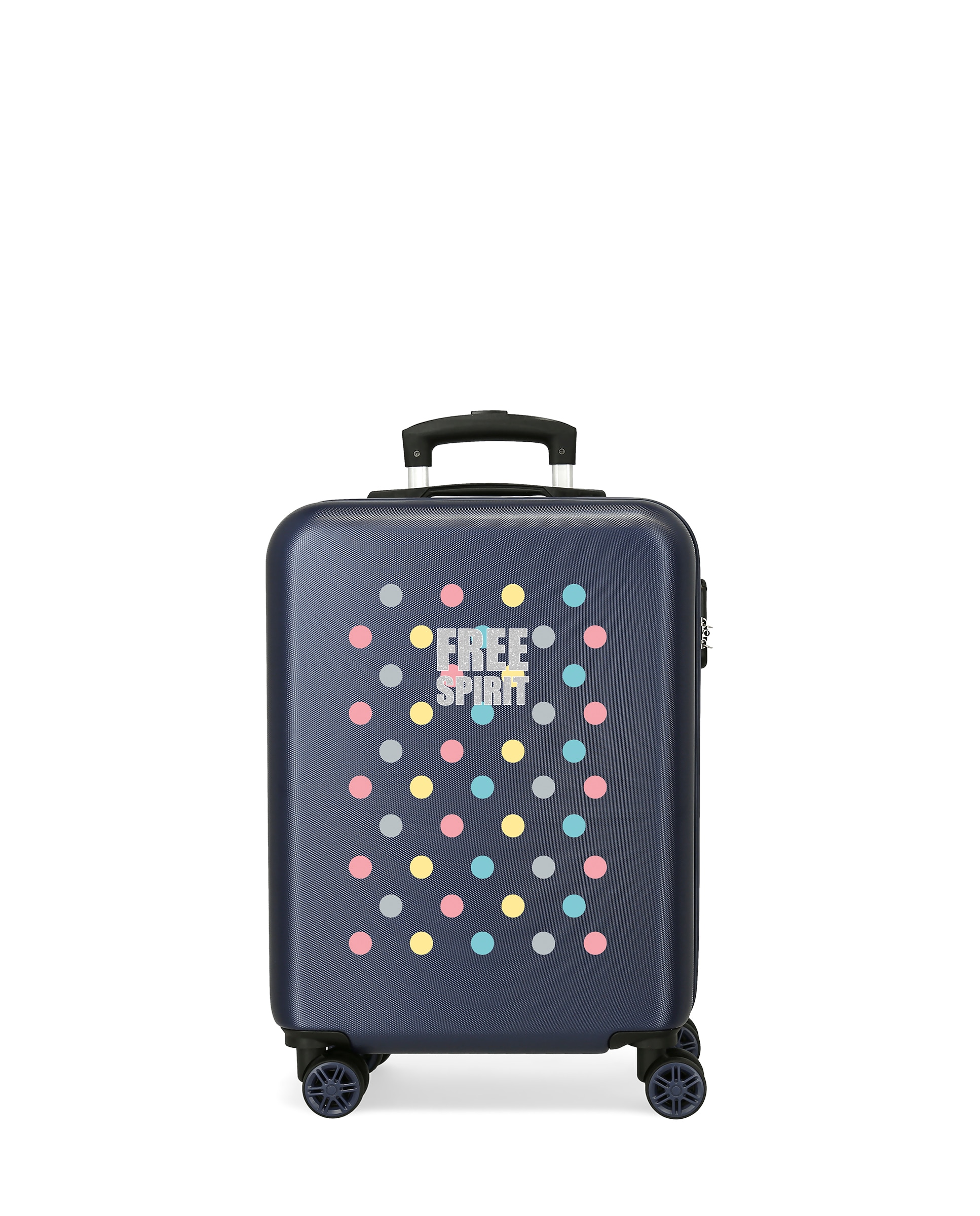 Maleta de cabina movom free dots rígida con capacidad de 34l - Azul Azul-1