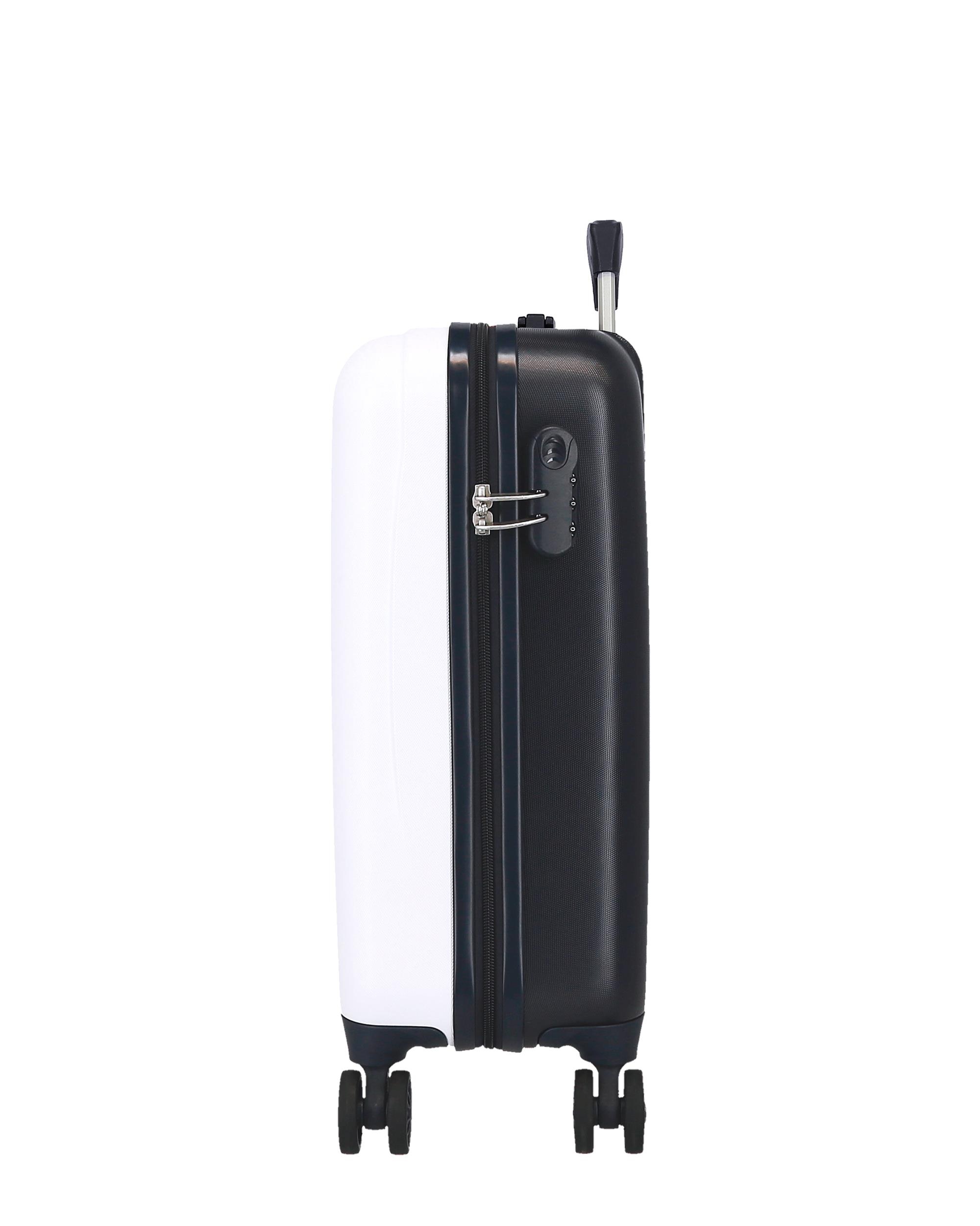 Mala de Cabine Infantil Minnie Joy Rígida com Capacidade de 34l Branco-2